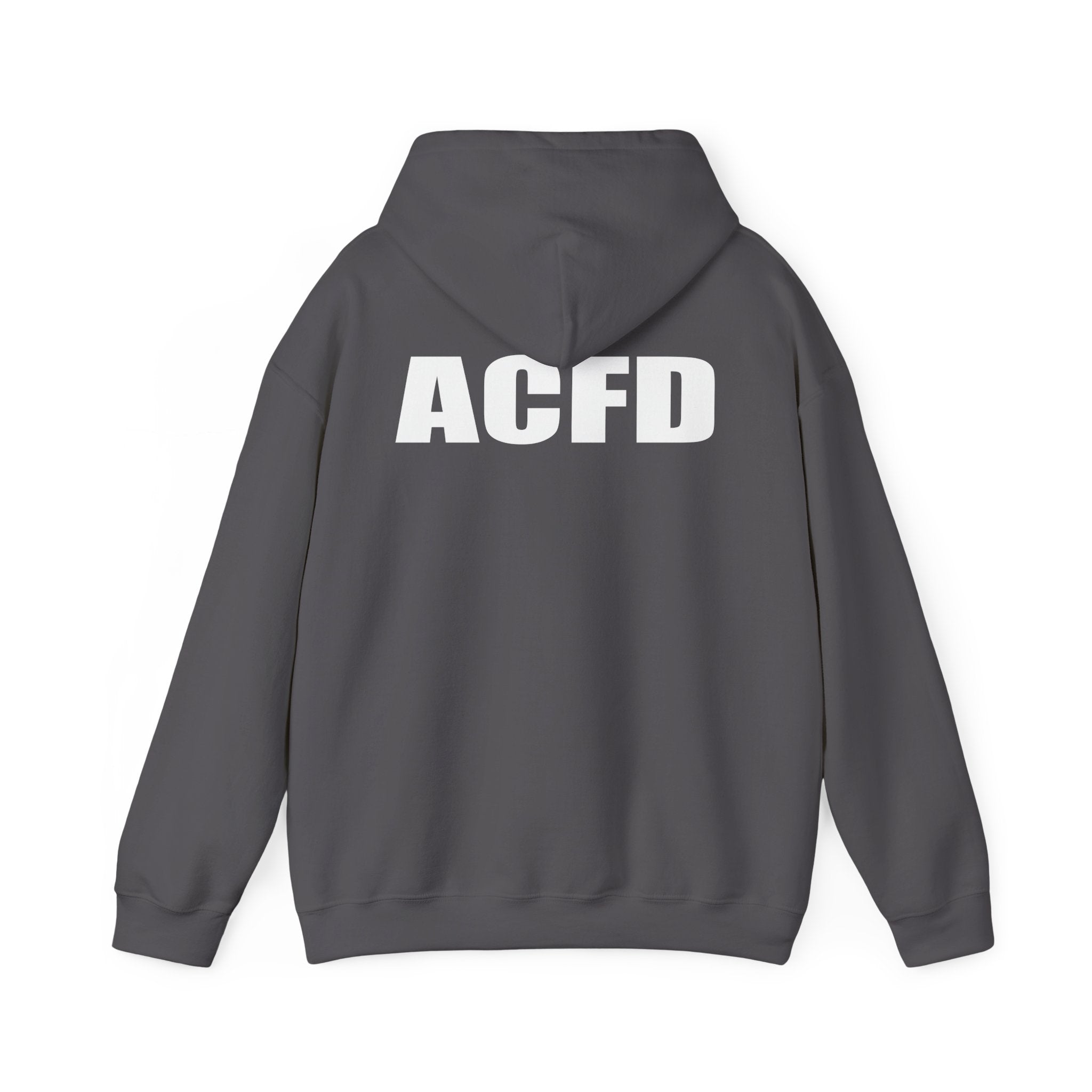 Arlington Station 3 Rhino Front/ACFD FF Back - Gildan Heavy Blend™ Hooded Sweatshirt