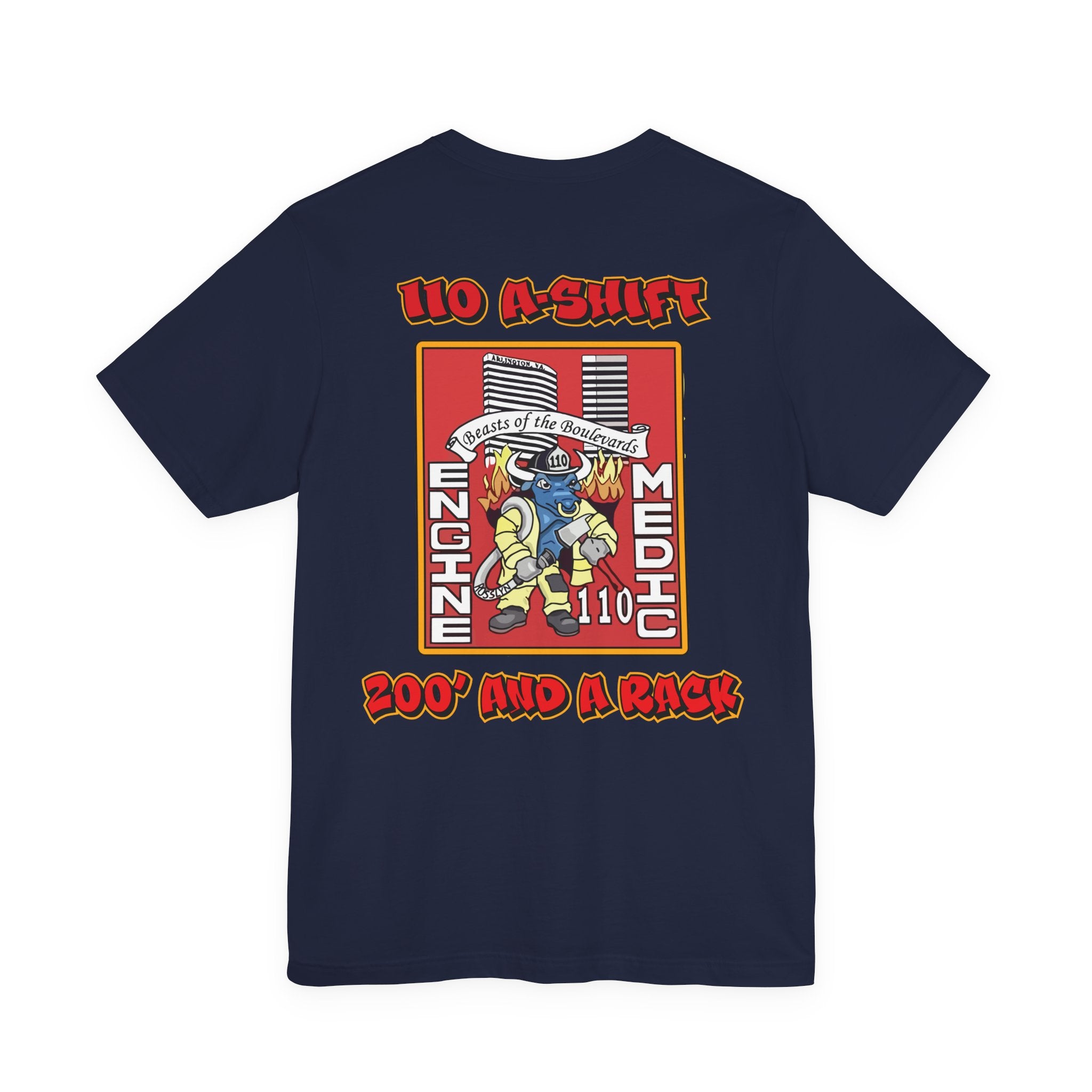 110 A-Shift Shirt Arlington - Bella+Canvas Soft Unisex Tee