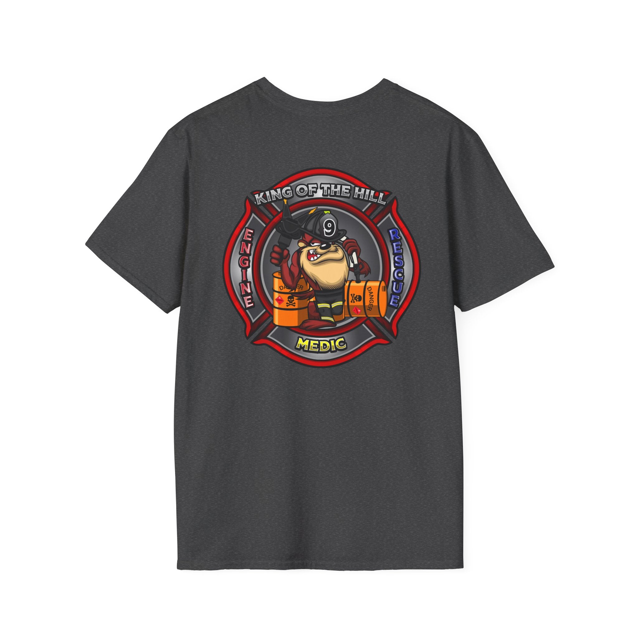Station 9 Taz Front / Taz back - Gildan Soft Cotton Softstyle T-Shirt