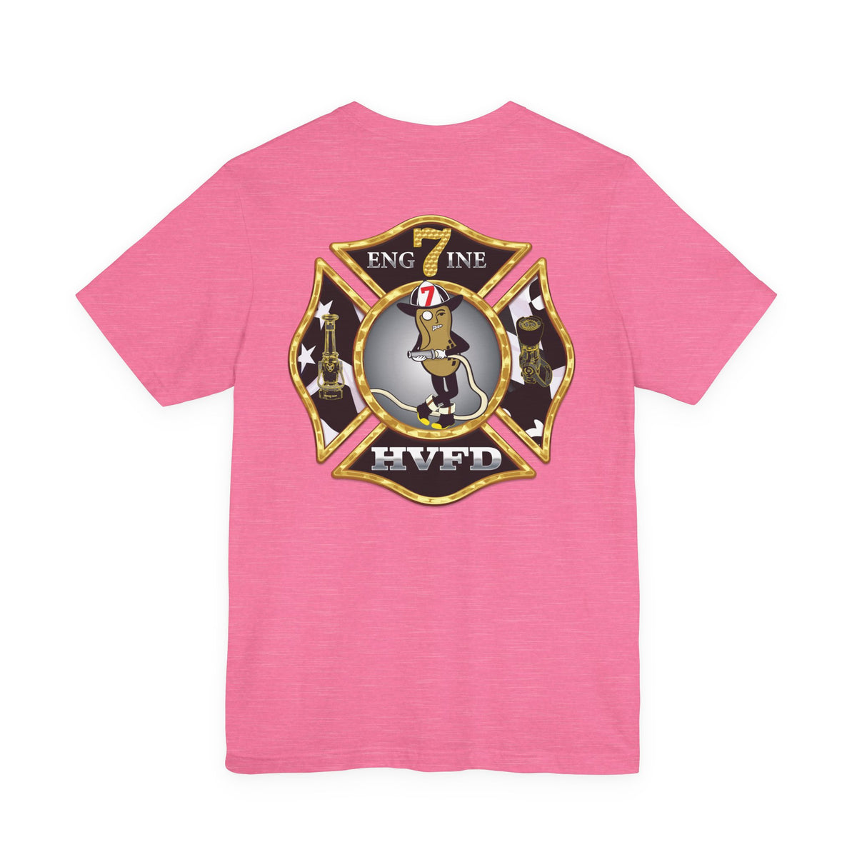 Hollywood MD Eng7ine New logo - Unisex Soft Jersey Short Sleeve Tee