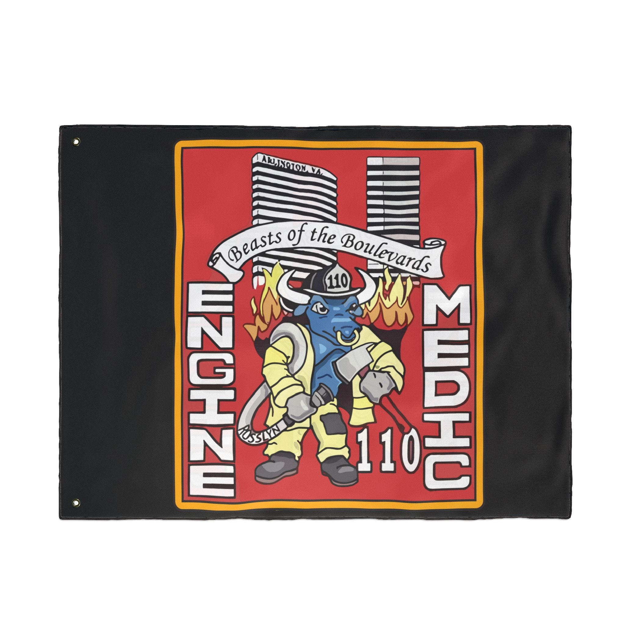 Station 10 Flag - Double Sided Flag