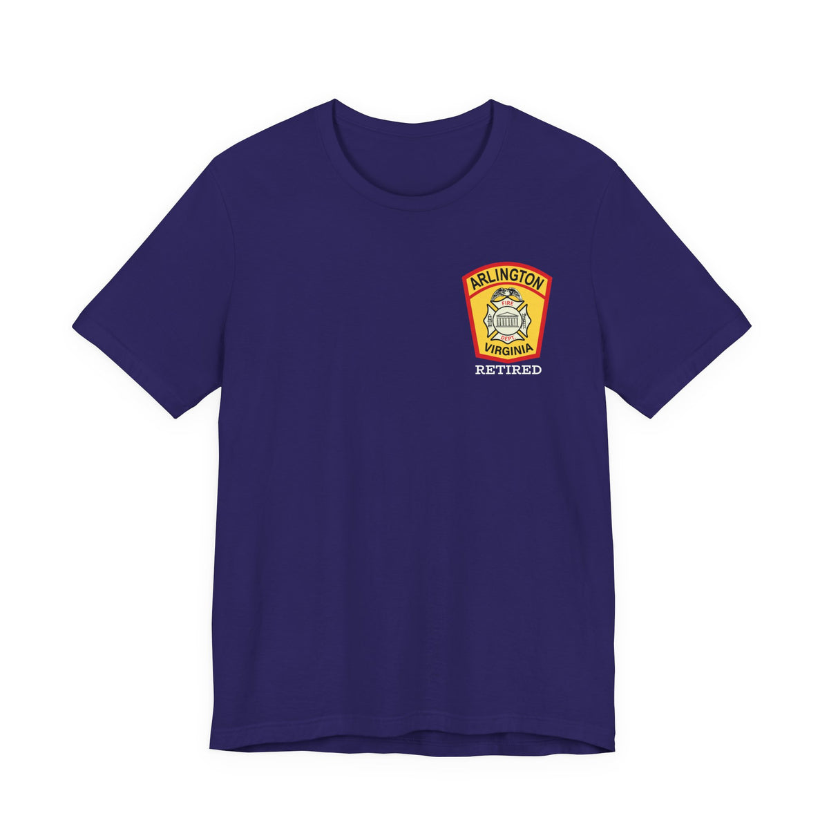 Arlington Retired Old Patch - Bella+Canvas Soft Unisex Tee