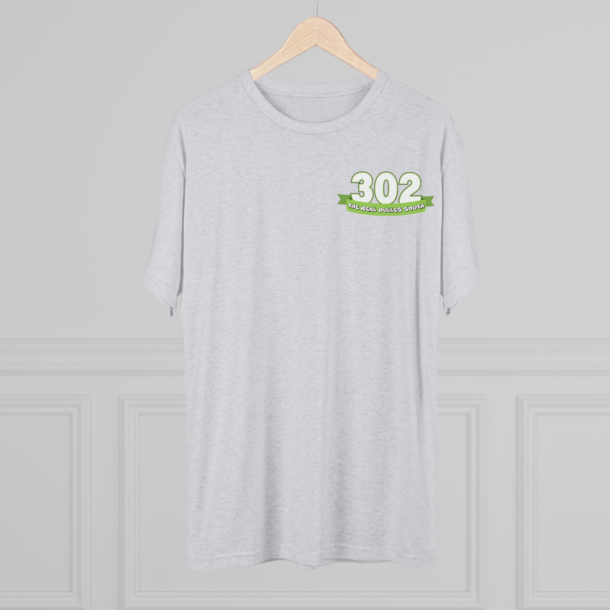 MWAA 302 Real Dulles South - NextLevel Tri-Blend Crew Tee unisex
