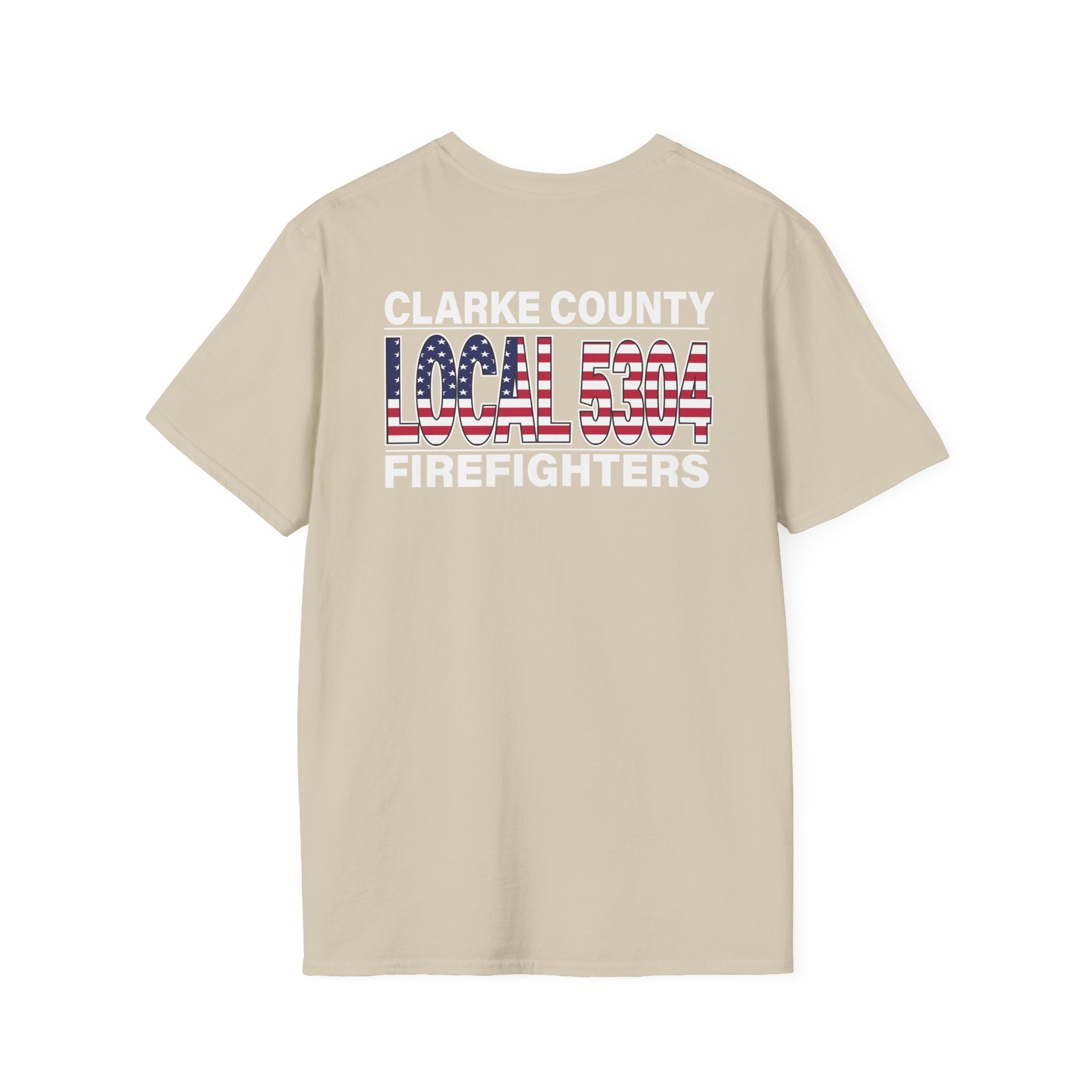 Clarke County Local 5304 version 3 (Portion of Proceeds go to Local 5304)  - Gildan Soft Cotton Softstyle T-Shirt