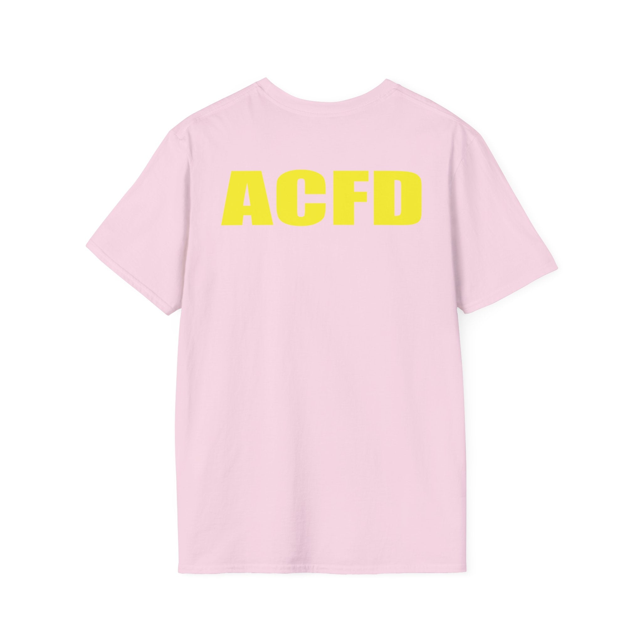 Station 3 Rhino Logo Officer - Gildan Soft Cotton Softstyle T-Shirt