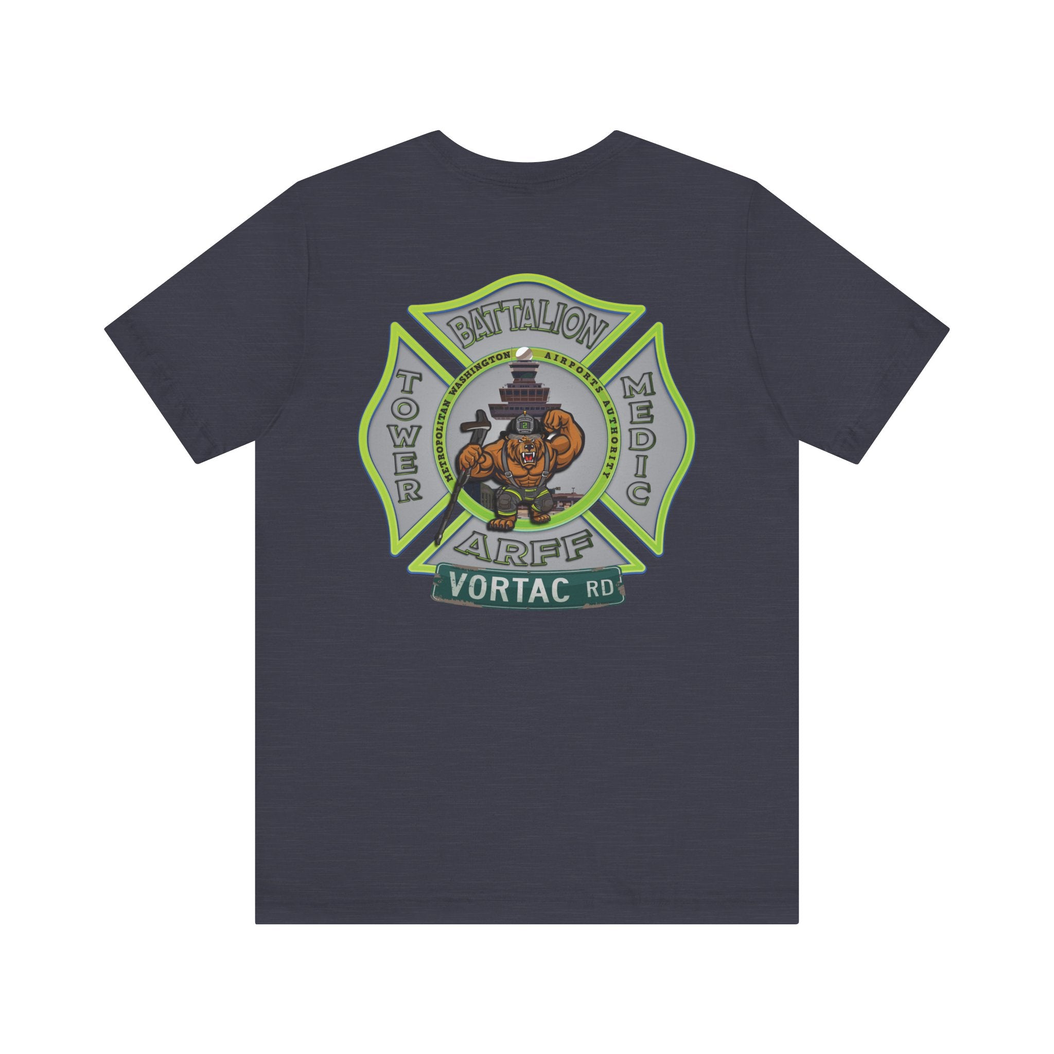 MWAA 302 The Real Dulles South Shirt - Bella+Canvas Soft Cotton Unisex Tee