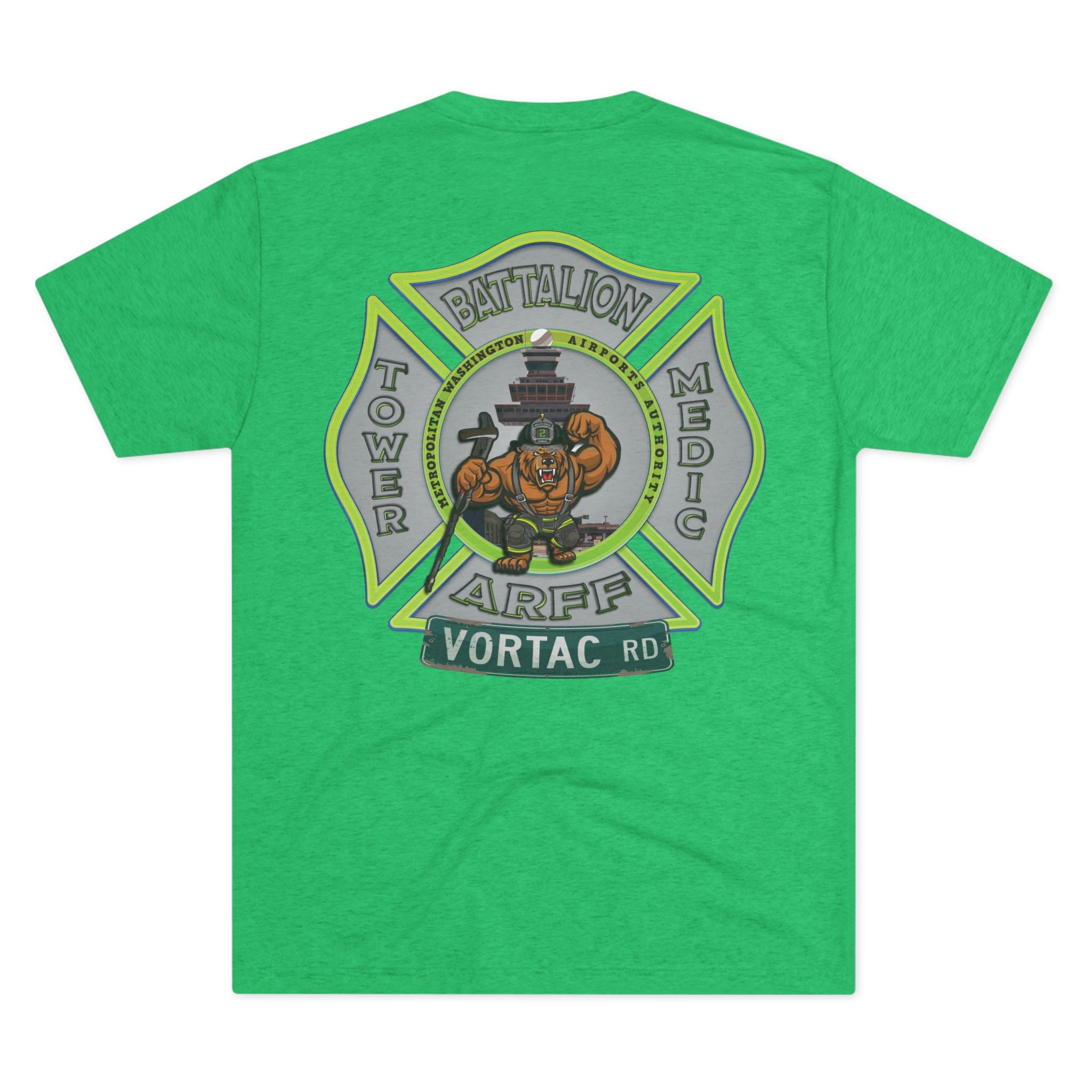 MWAA 302 Real Dulles South - NextLevel Tri-Blend Crew Tee unisex