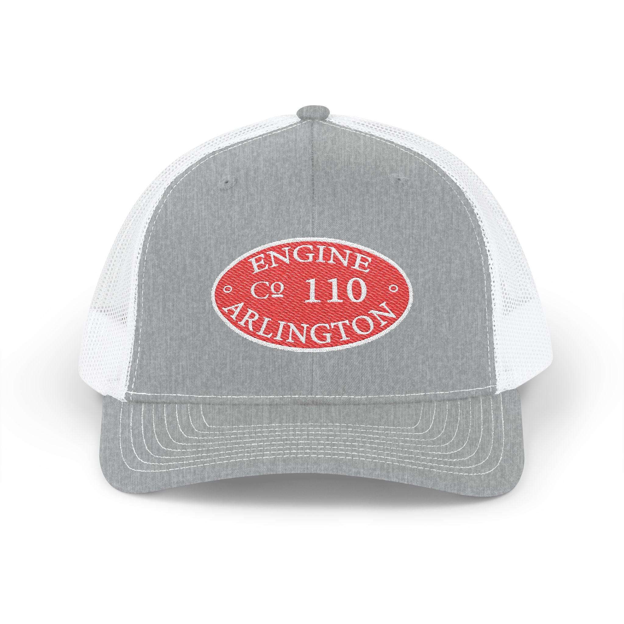 Arlington Engine 10 Circle Patch - (Richardson 112 Style Hat) Snapback Trucker