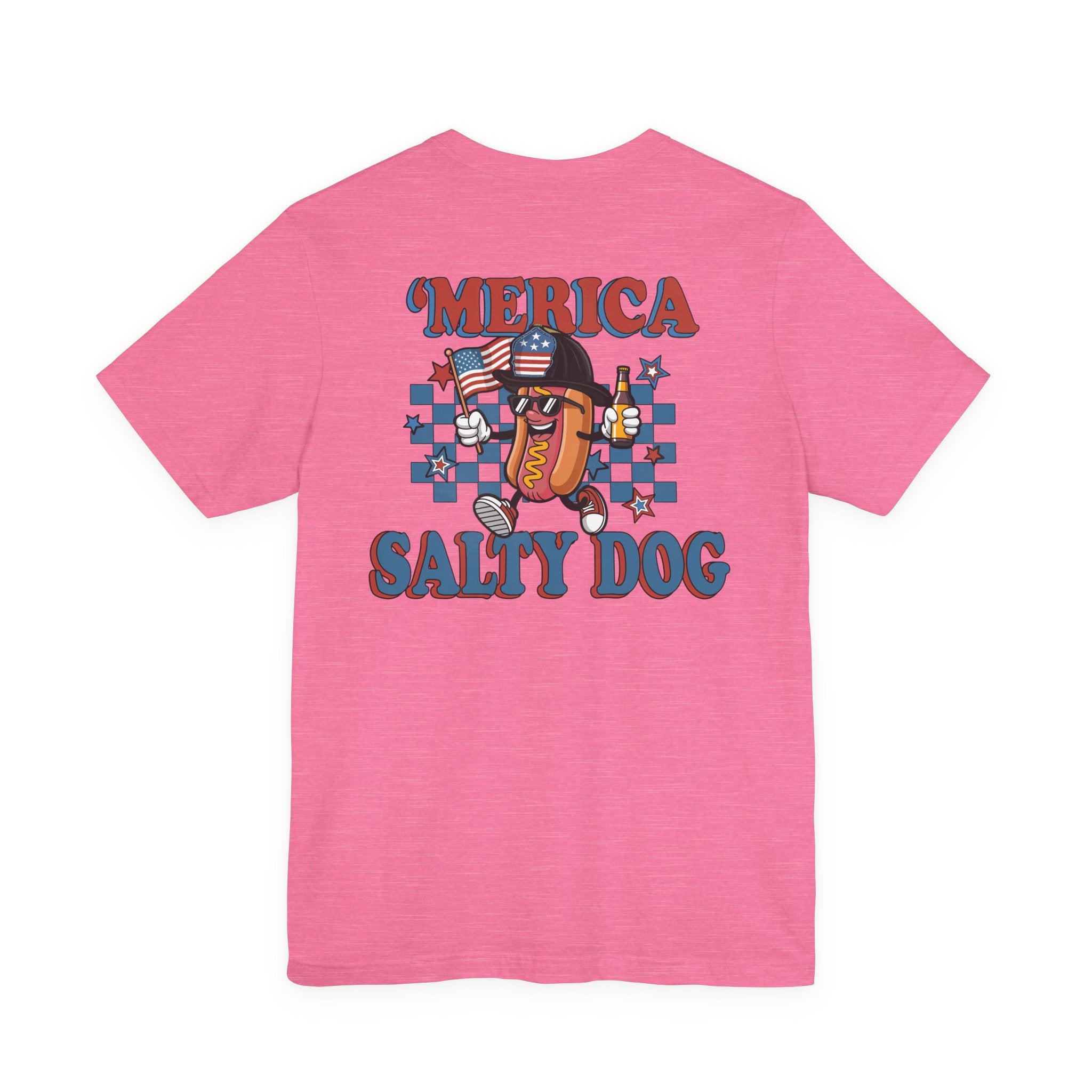 Salty Dog 'Merica Shirt - Bella-Canva Soft Jersey Short Sleeve Tee