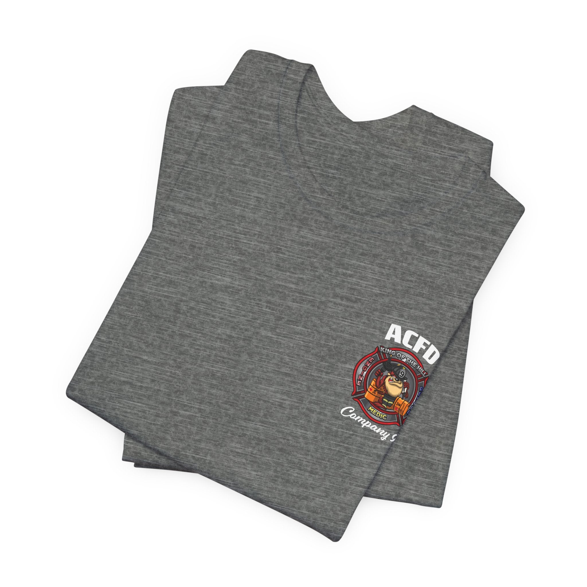 Station 9 Firefighter Engine - Bella+Canvas Soft Unisex Tee