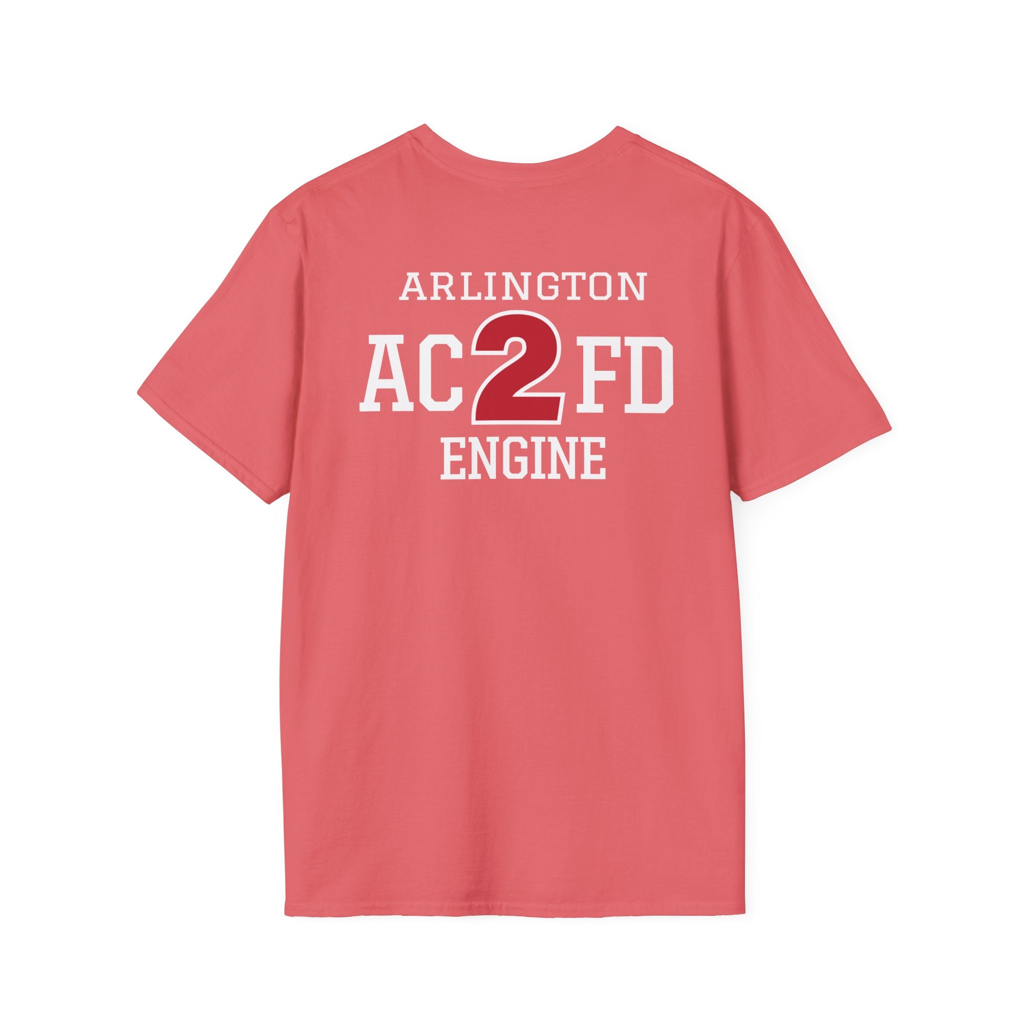 Engine 2 Arlington - Gildan Soft Cotton Softstyle T-Shirt