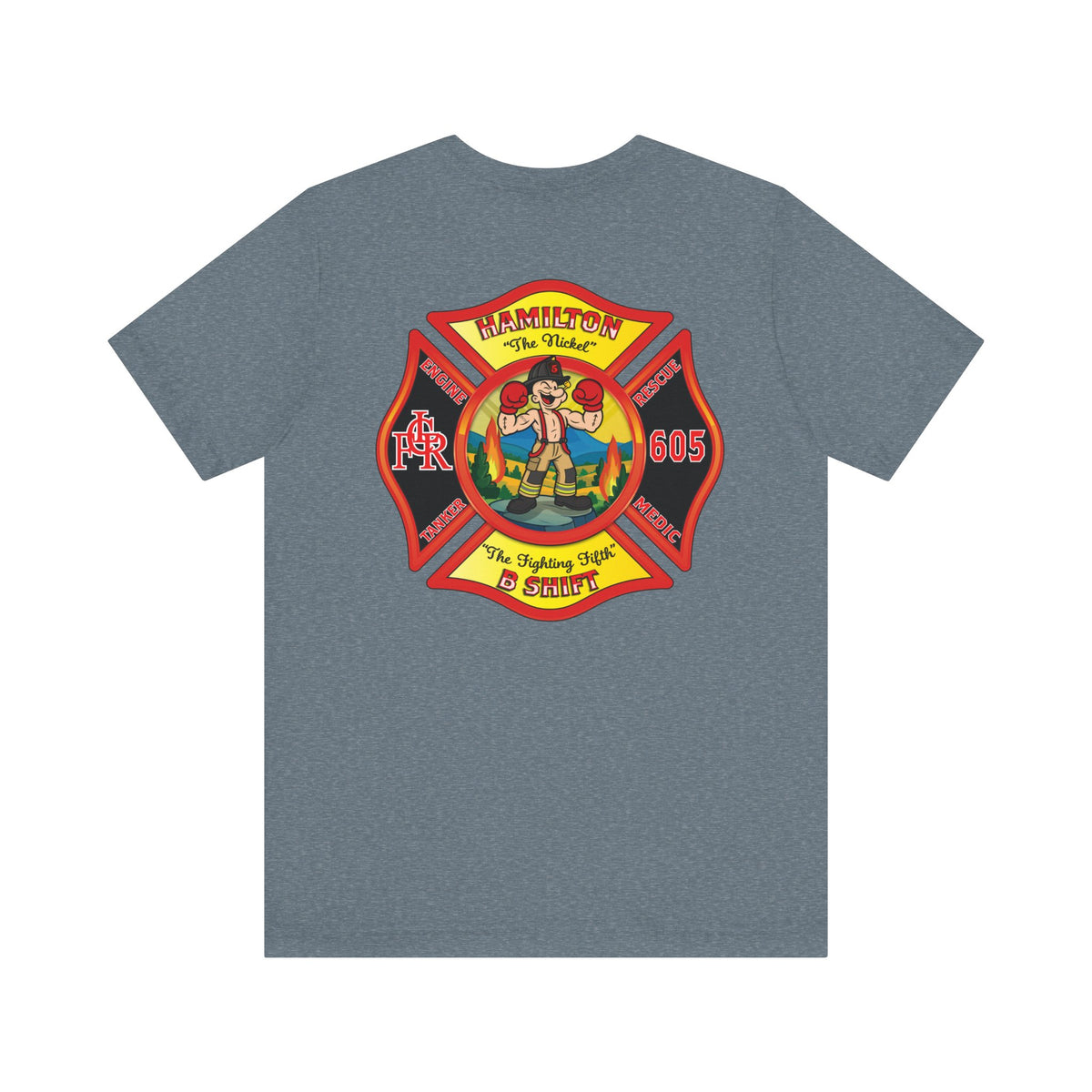 LCFR Hamilton Station 5 version 4 - Bella+Canvas Soft Unisex Tee