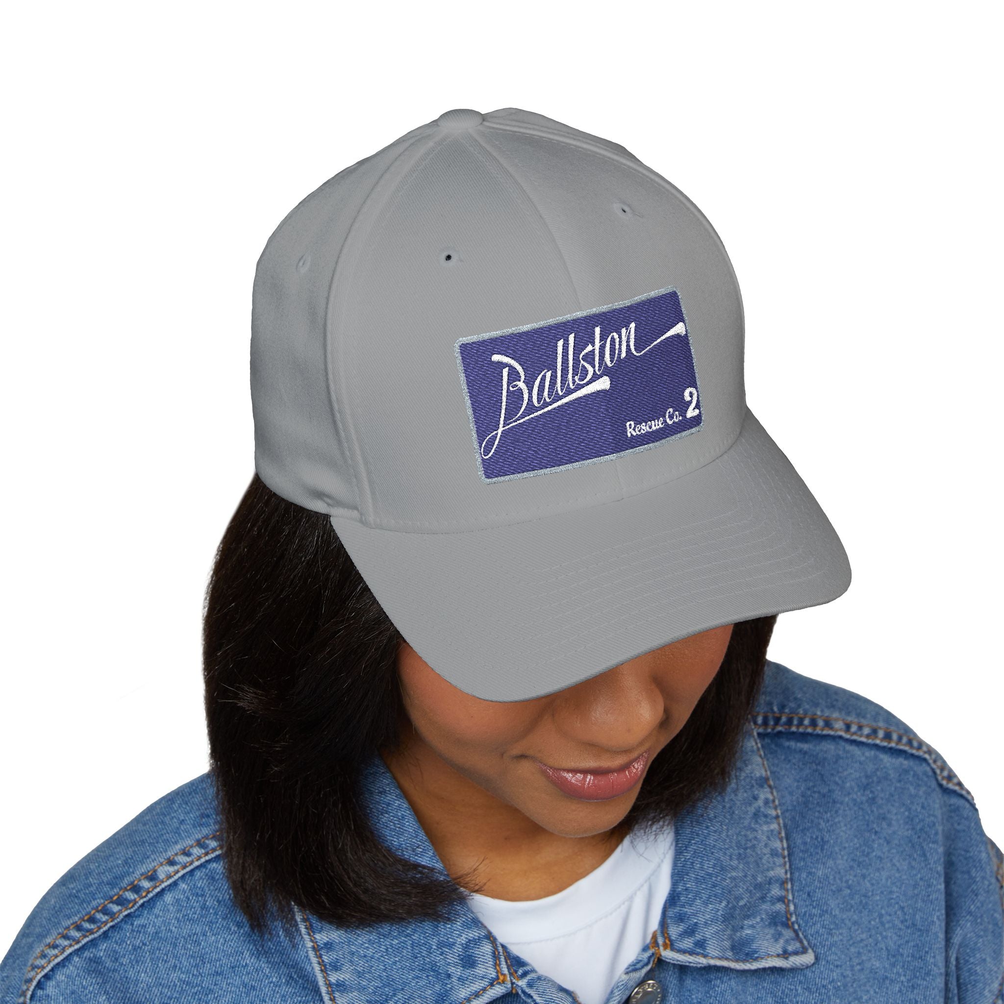 Arlington Ballston Rescue 2 - FLEXFIT Closed-Back Structured Cap (Embroidery)