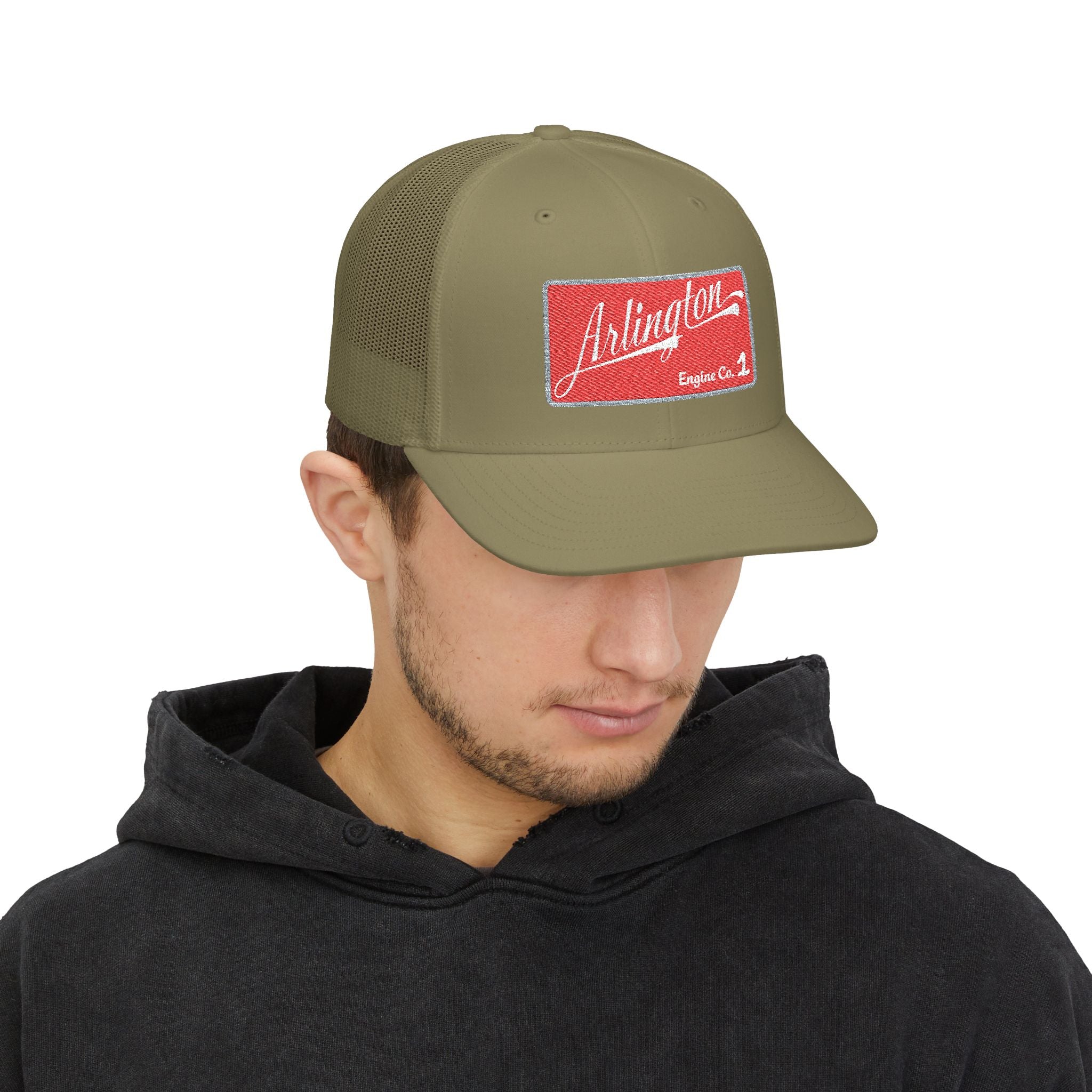 Arlington Engine Co. 1 - Snapback Trucker (Richardson 112 Style Hat)