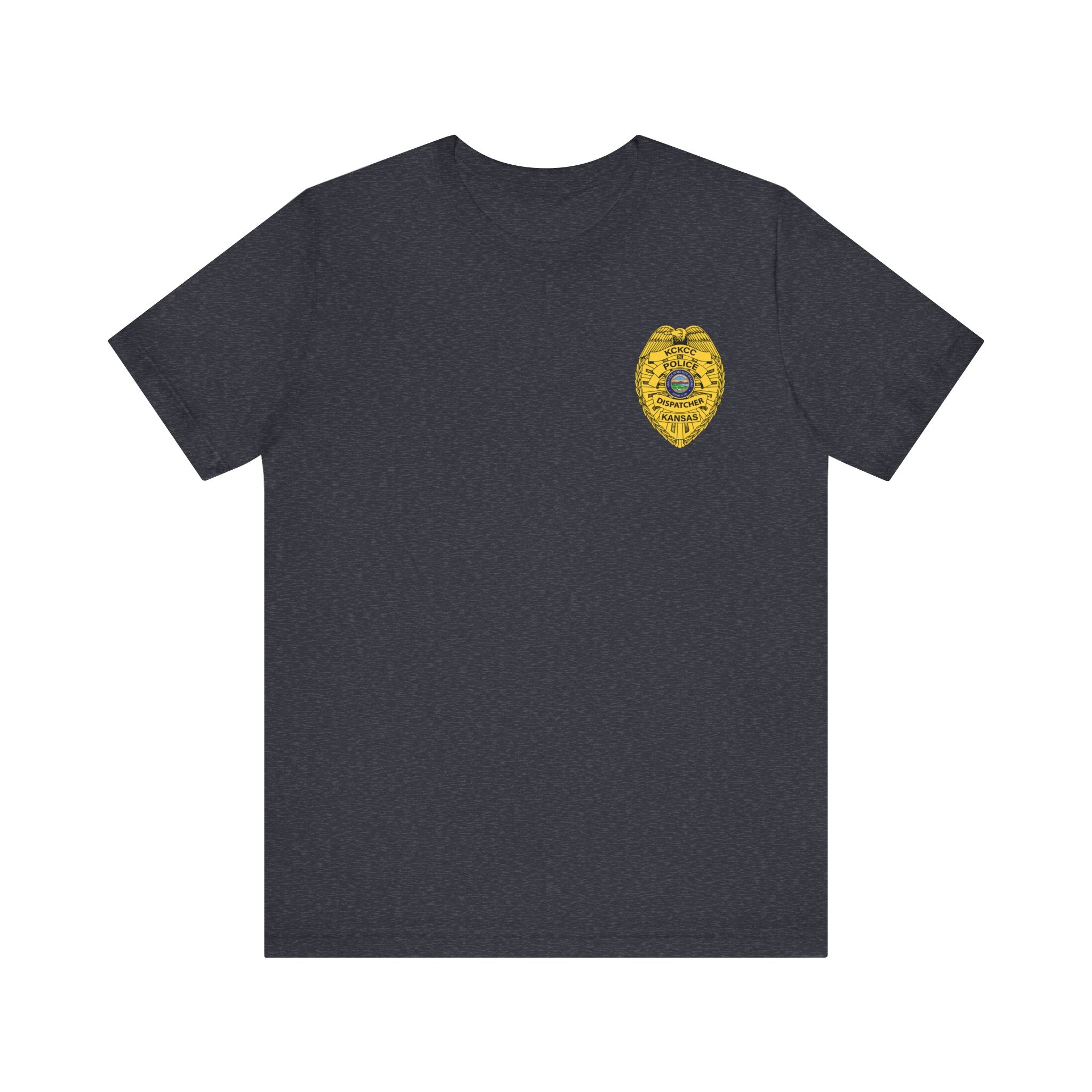 KCKCC Police Dispatcher - Unisex Jersey Short Sleeve Tee