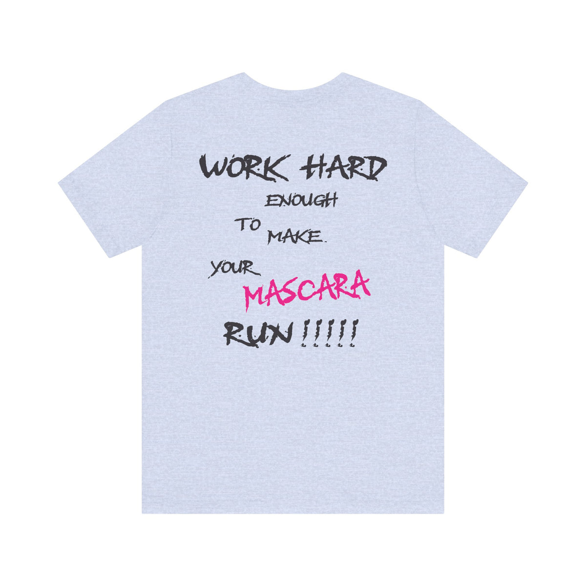 HH Cycle Work Hard light colors - Unisex Jersey Short Sleeve Tee