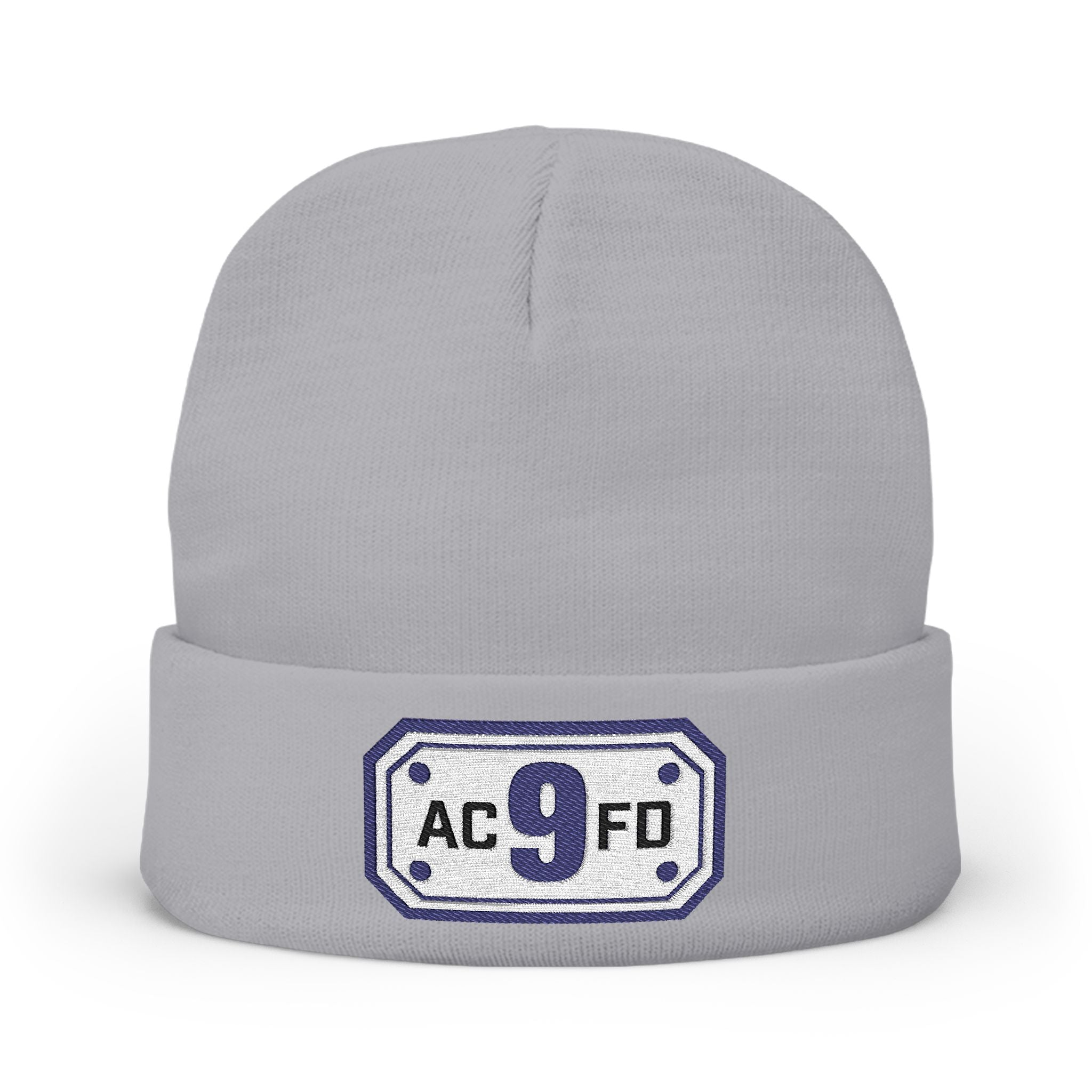Arlington Rescue 9 - Knit Beanie (Embroidery)