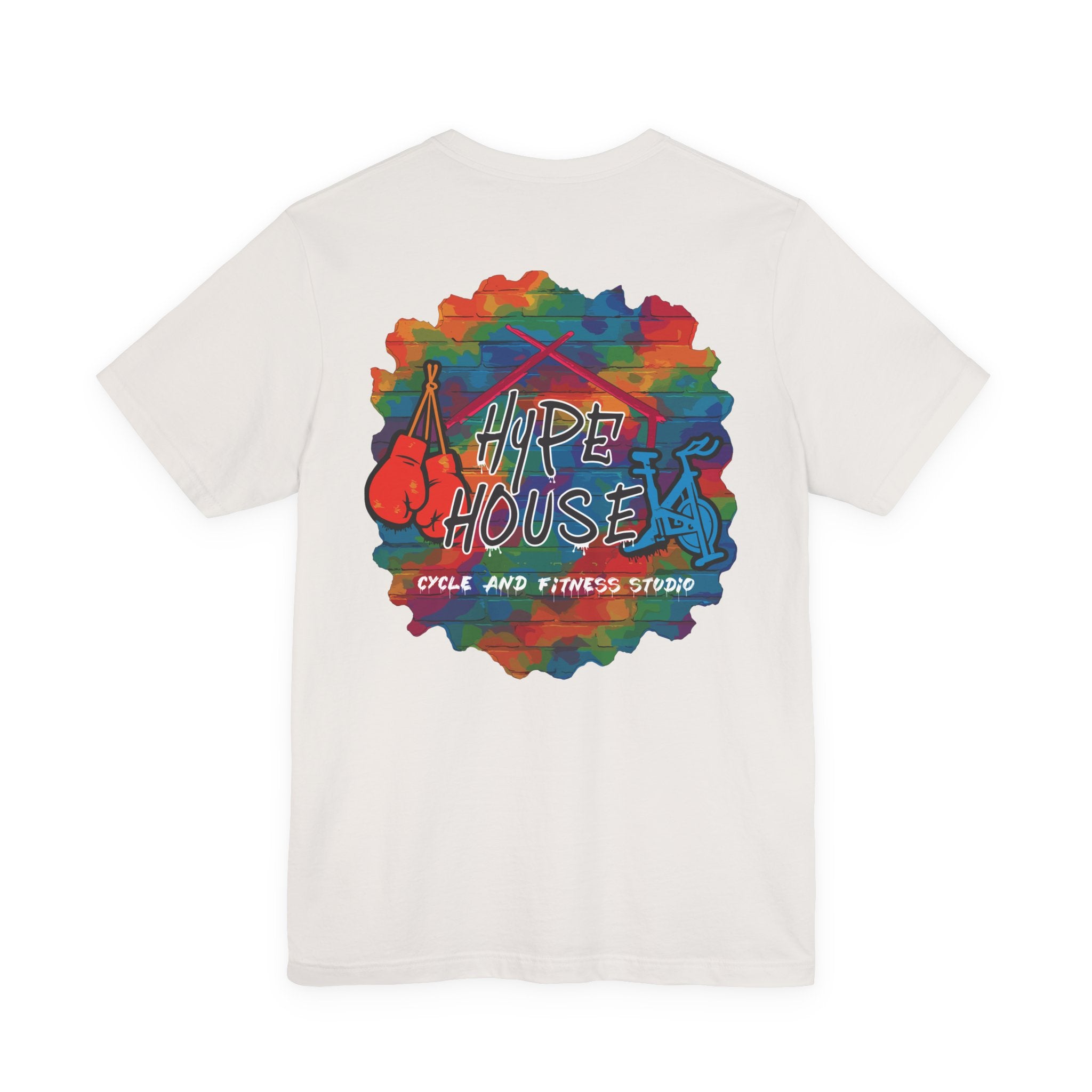 HH Cycle Color Logo light colors - Unisex Jersey Short Sleeve Tee