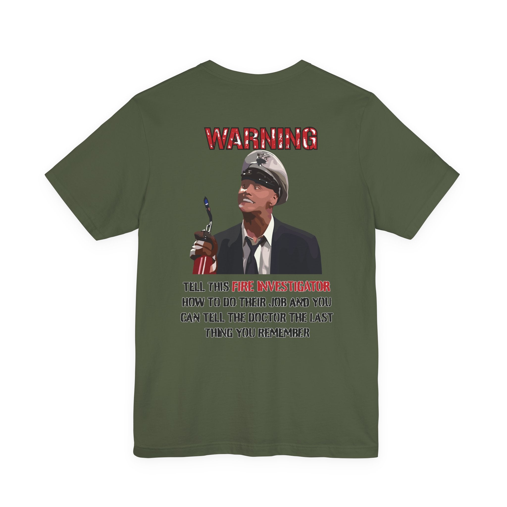 Fire Marshal Funny Shirt - Heavy Cotton Unisex Tee -
