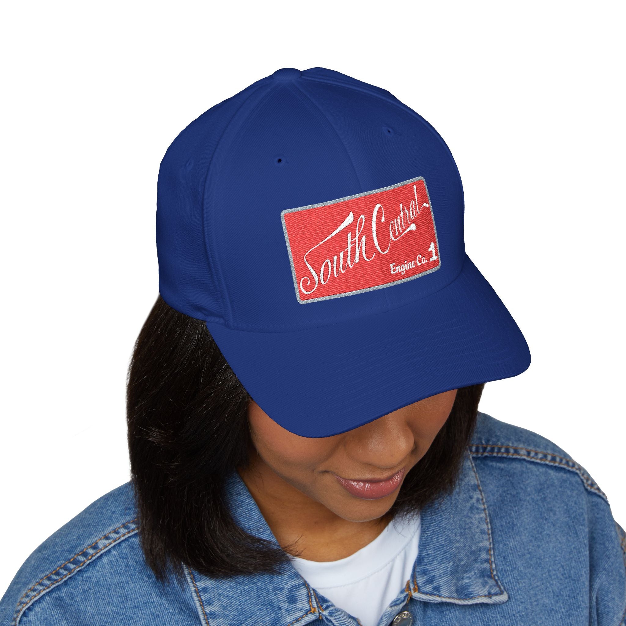 Station 1 South Central - FLEXFIT Closed-Back Structured Cap (Embroidery)