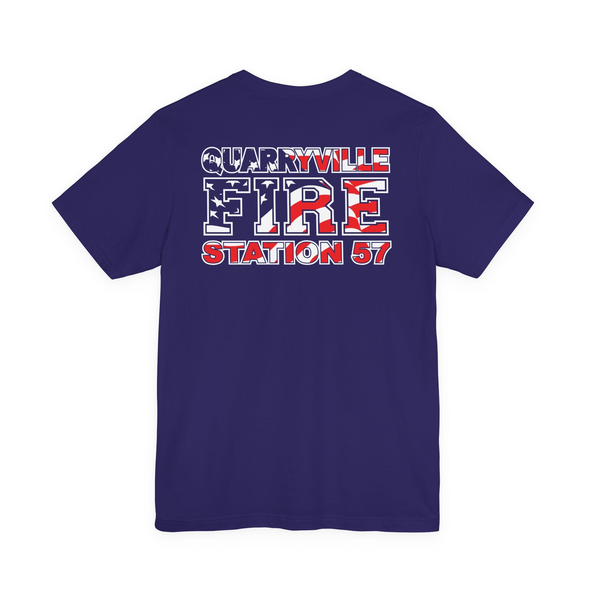 Quarryville PA Vol. Fire  - Bella+Canvas Soft Jersey Cotton Unisex Tee