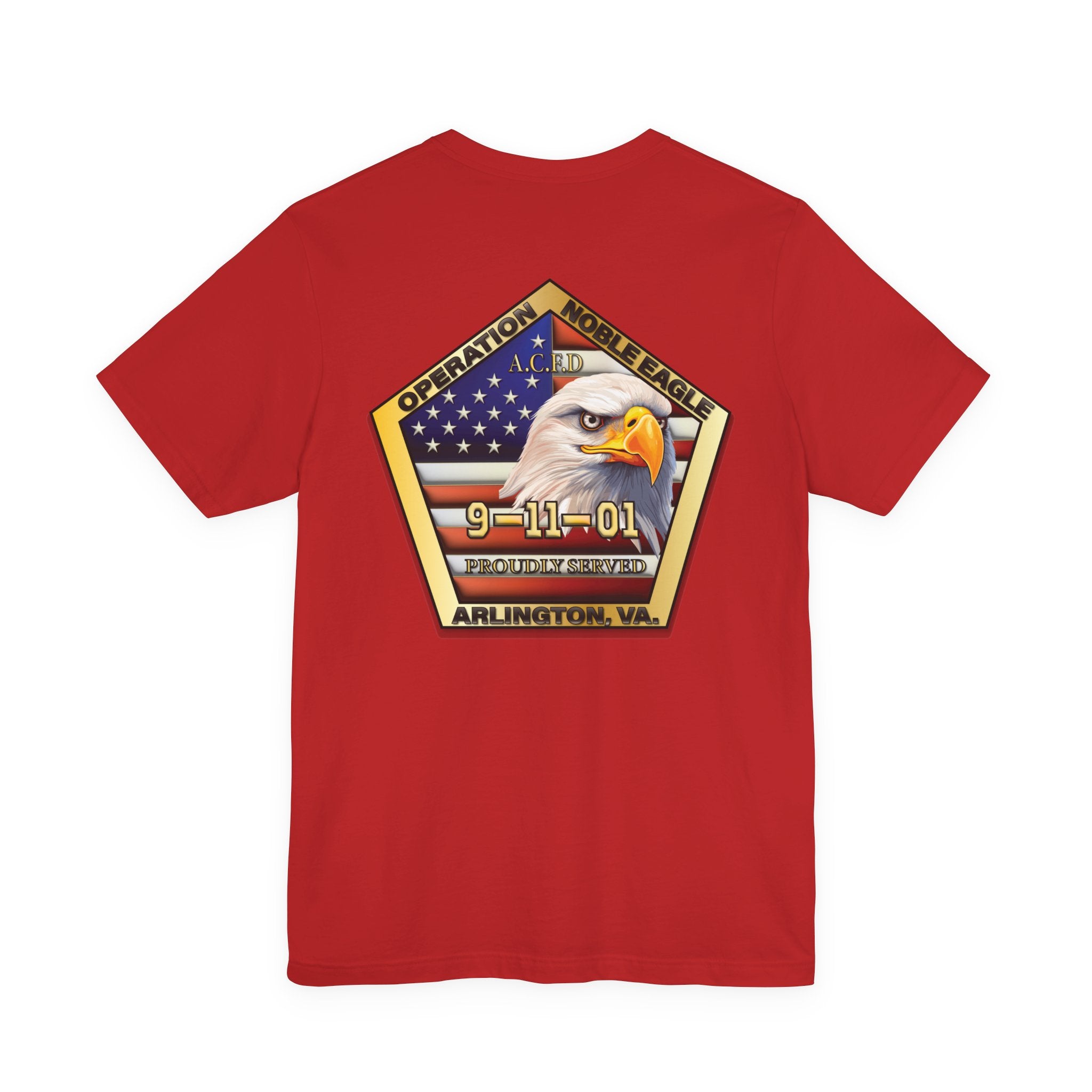 Arlington Badge/Noble Eagle - Bella+Canvas Soft Unisex Tee