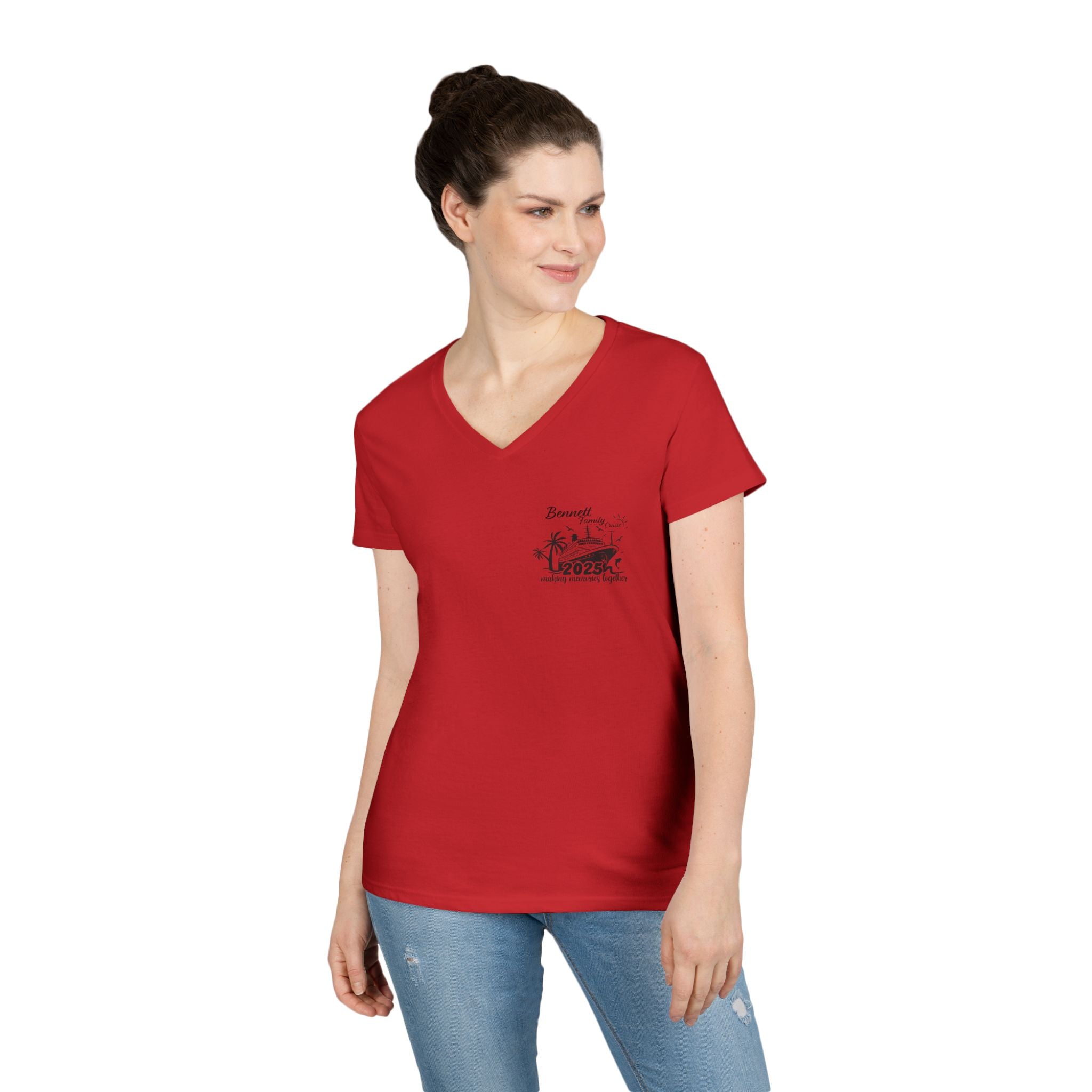 Bennett Family Cruise - Ladies' V-Neck T-Shirt