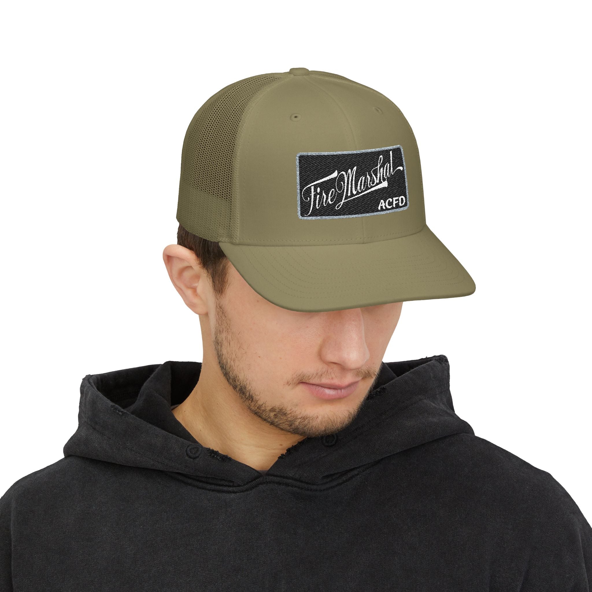 Arlington Fire Marshal - Snapback Trucker (Richardson 112 Style Hat)