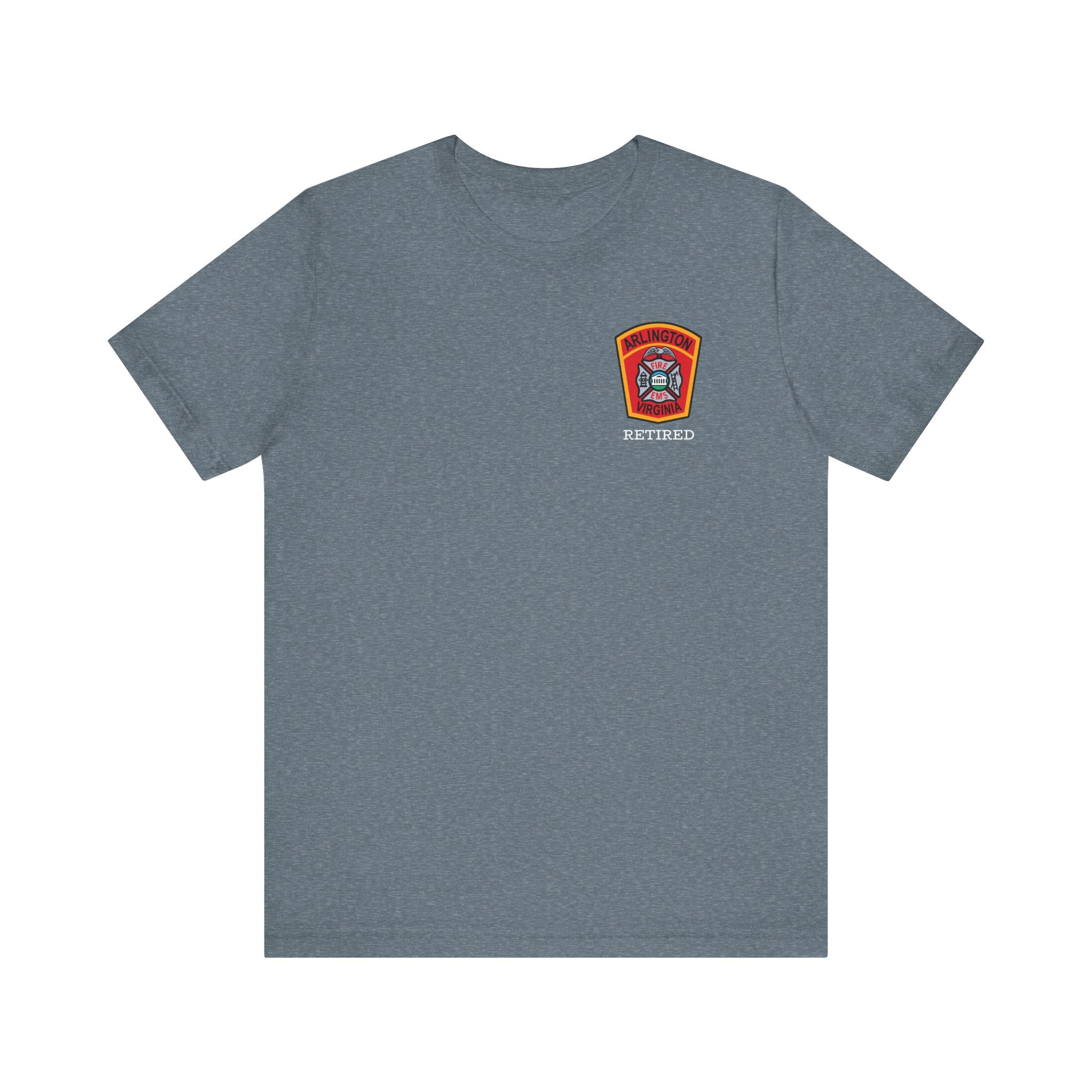 Arlington Retired patch - Bella+Canvas Soft Unisex Tee