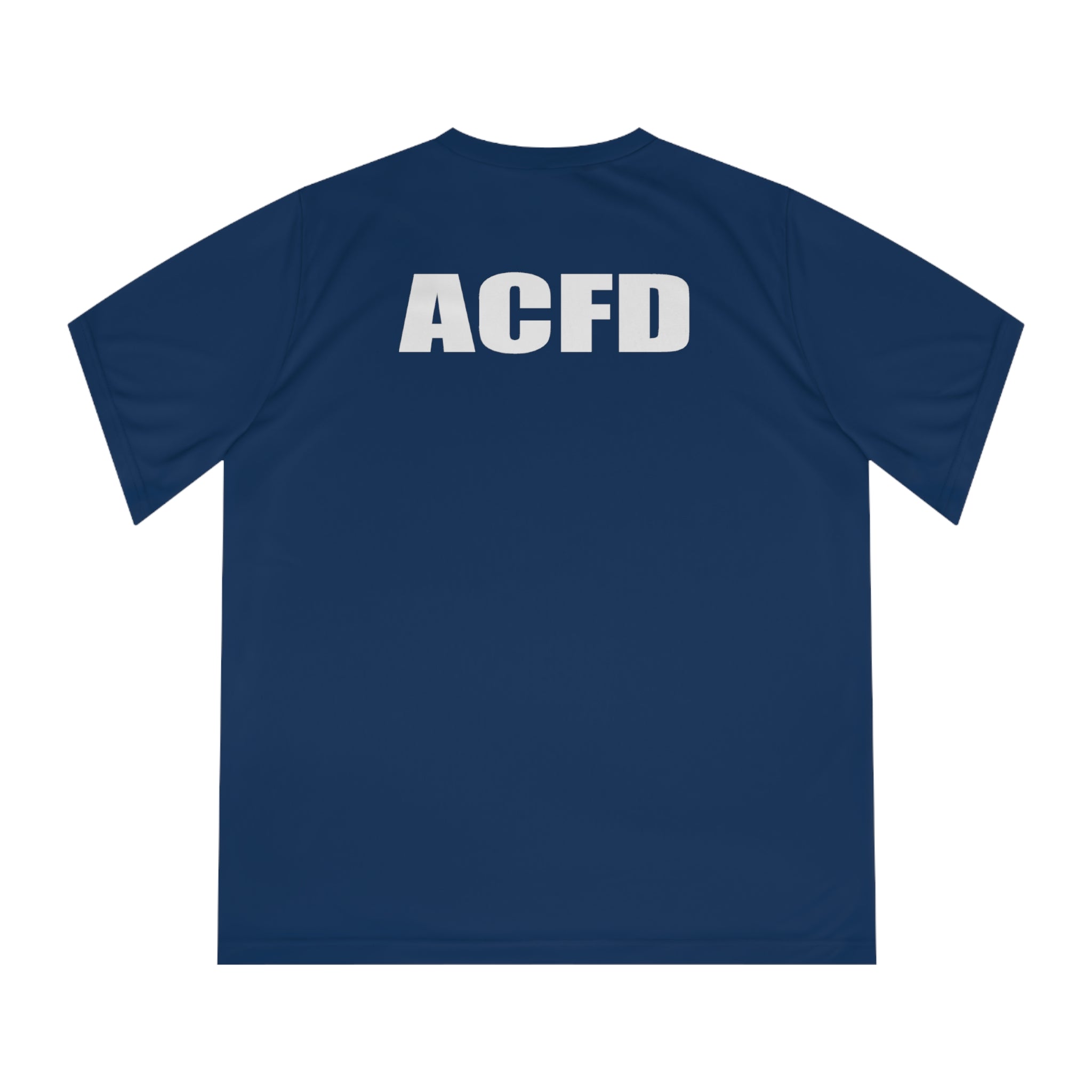 ACFD Firefighter Women's Moisture Wicking - Performance V-Neck T-Shirt