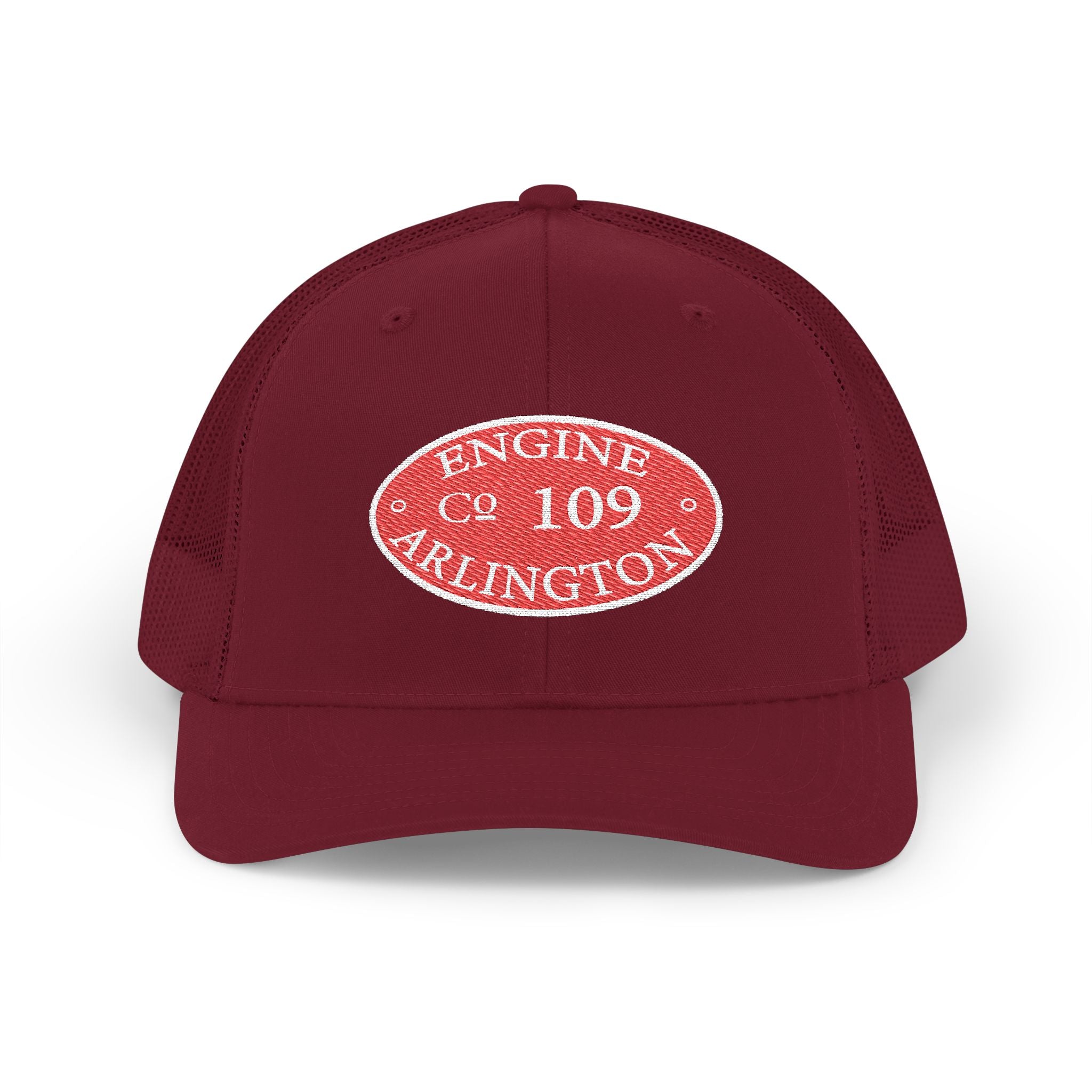 Arlington Engine 9 Circle Patch - (Richardson 112 Style Hat) Snapback Trucker