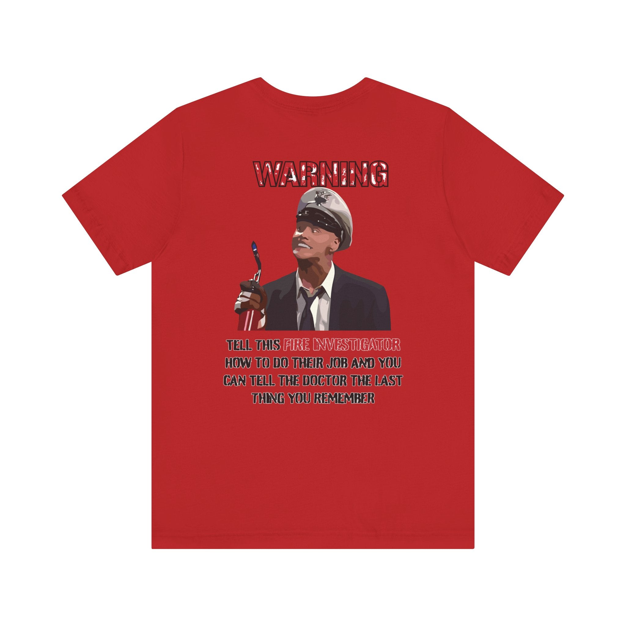 Fire Marshal Funny Shirt - Heavy Cotton Unisex Tee -