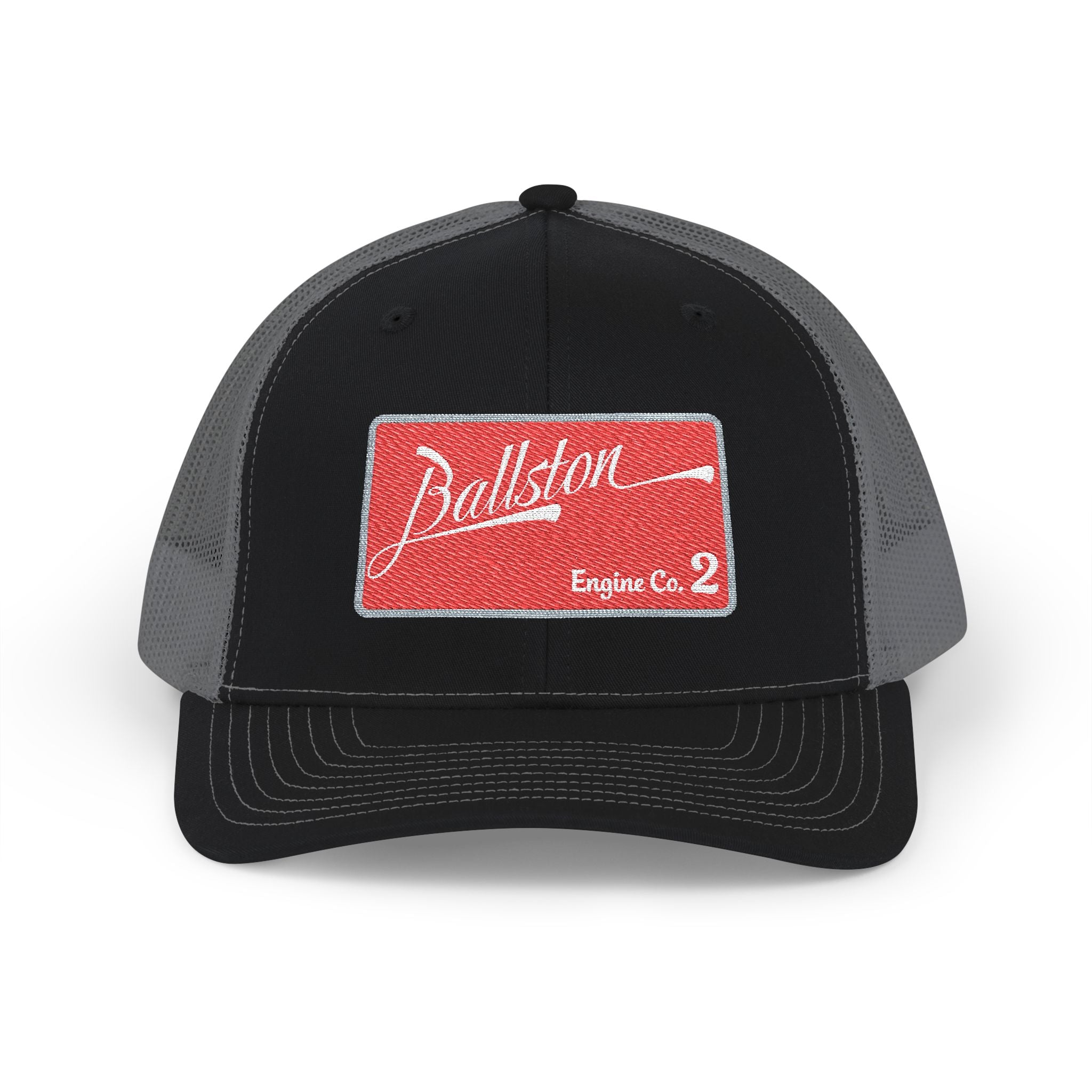 Ballston Engine co 2 - Snapback Trucker (Richardson 112 Style Hat)