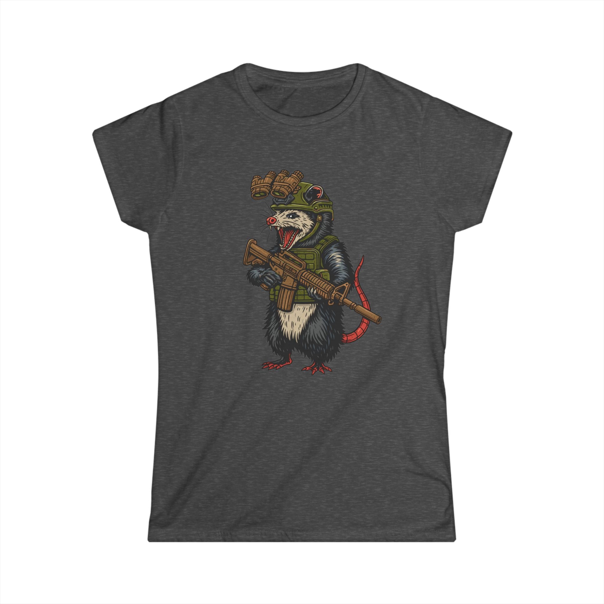 Tactical Opossum - Women's Softstyle Tee