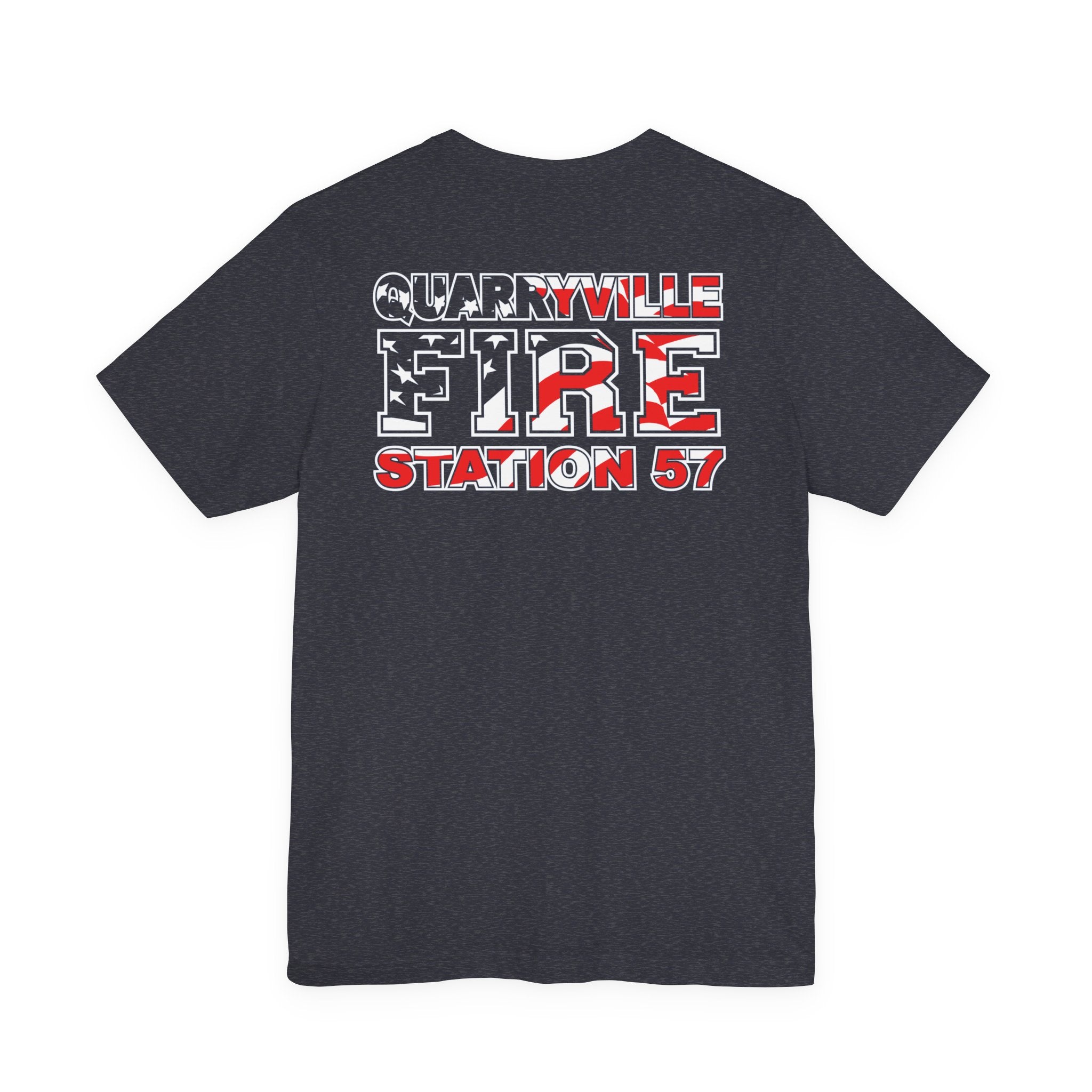 Quarryville PA Vol. Fire  - Bella+Canvas Soft Jersey Cotton Unisex Tee