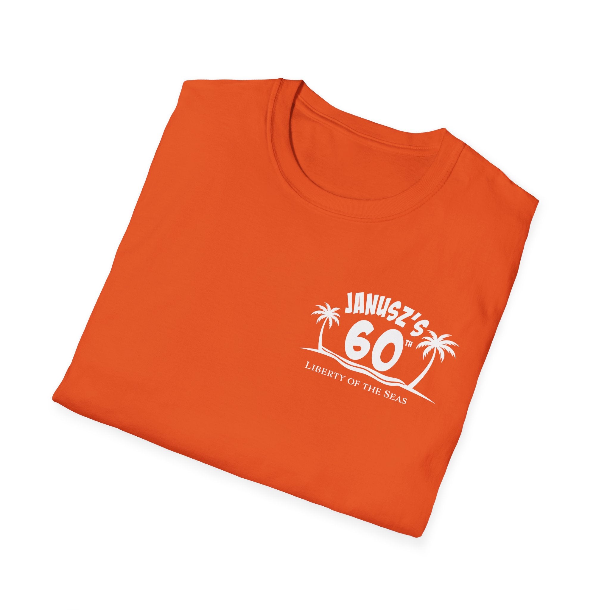 Renee Family Cruise white - Unisex Softstyle Cotton T-Shirt