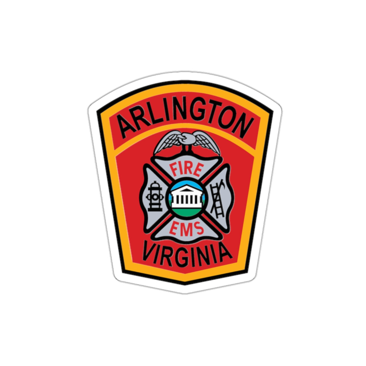 Die-Cut Stickers - Arlington Patch