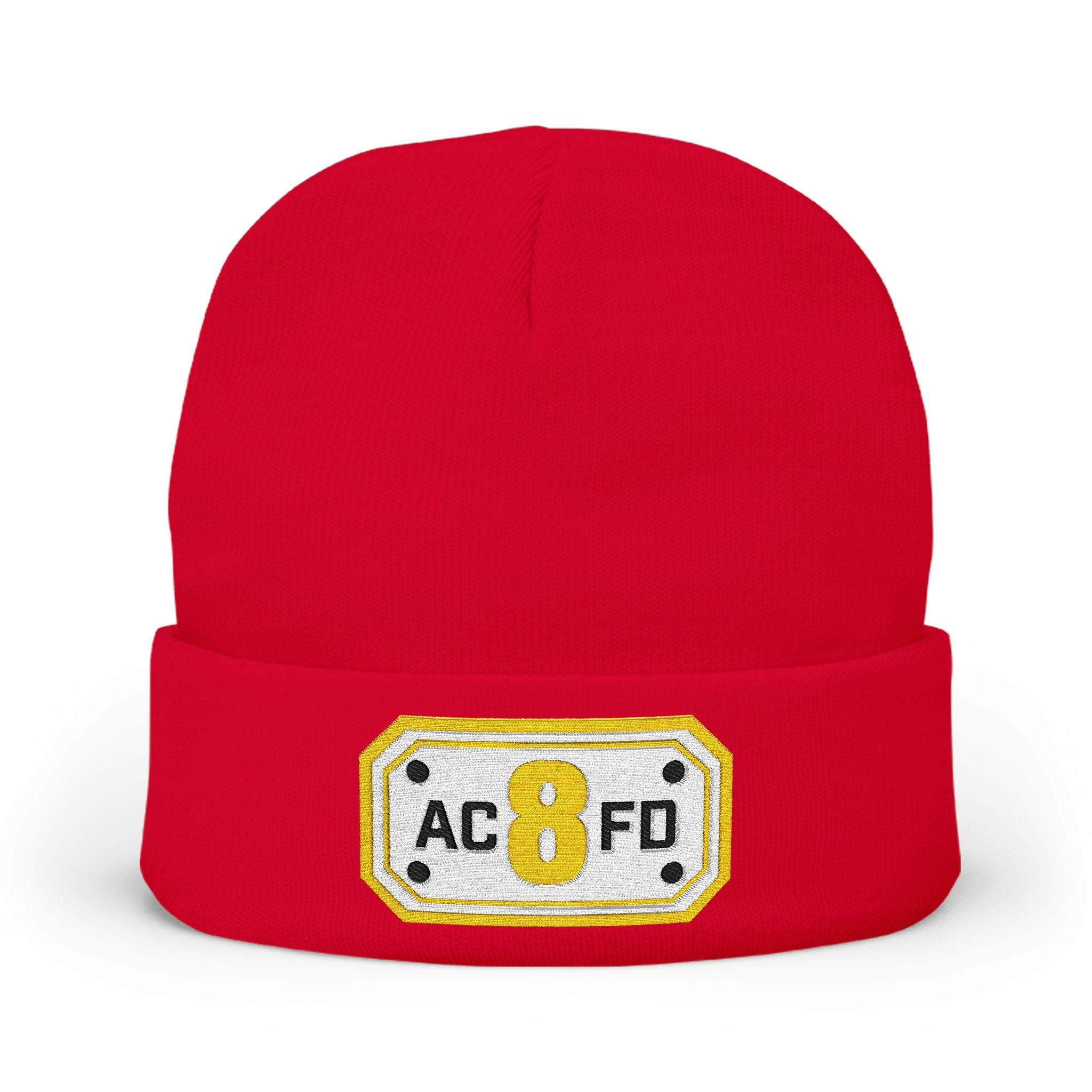 Arlington Medic 8 - Knit Beanie (Embroidery)