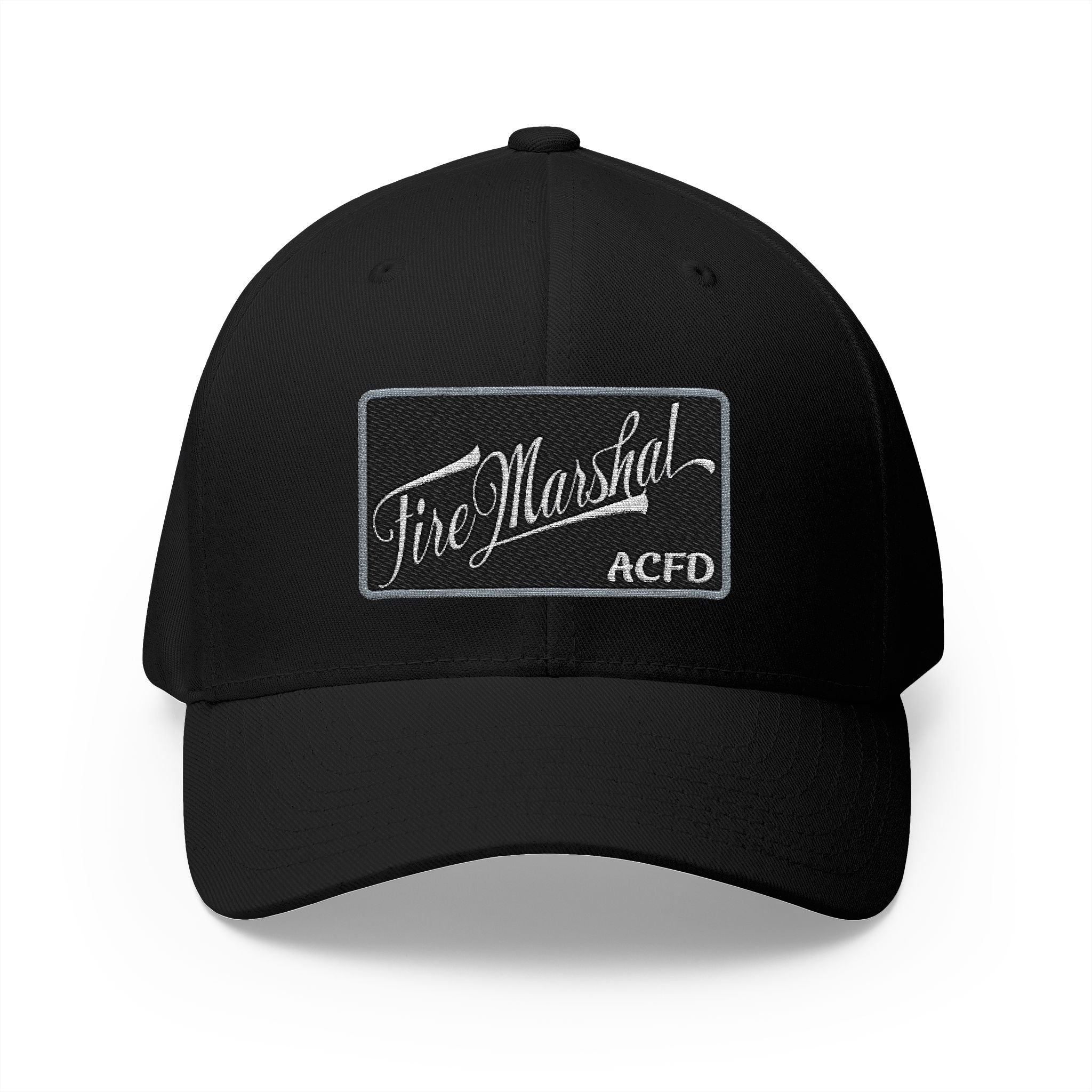 Arlington Fire Marshal Written - FLEXFIT Closed-Back Structured Cap (Embroidery)