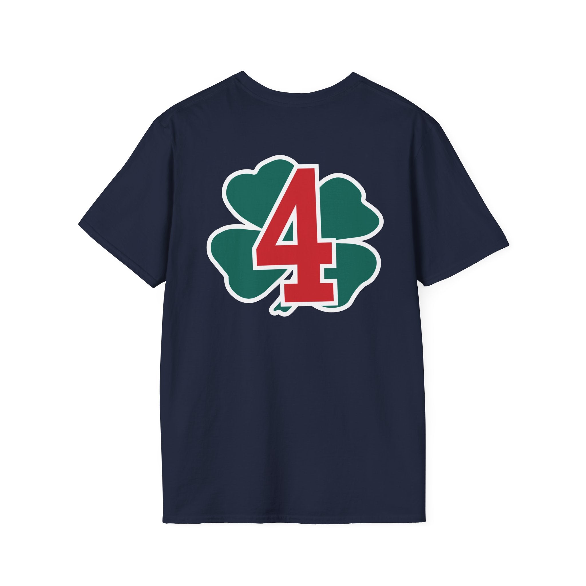 Station 4  acfd clover front/clover back - Gildan Soft Cotton Softstyle T-Shirt