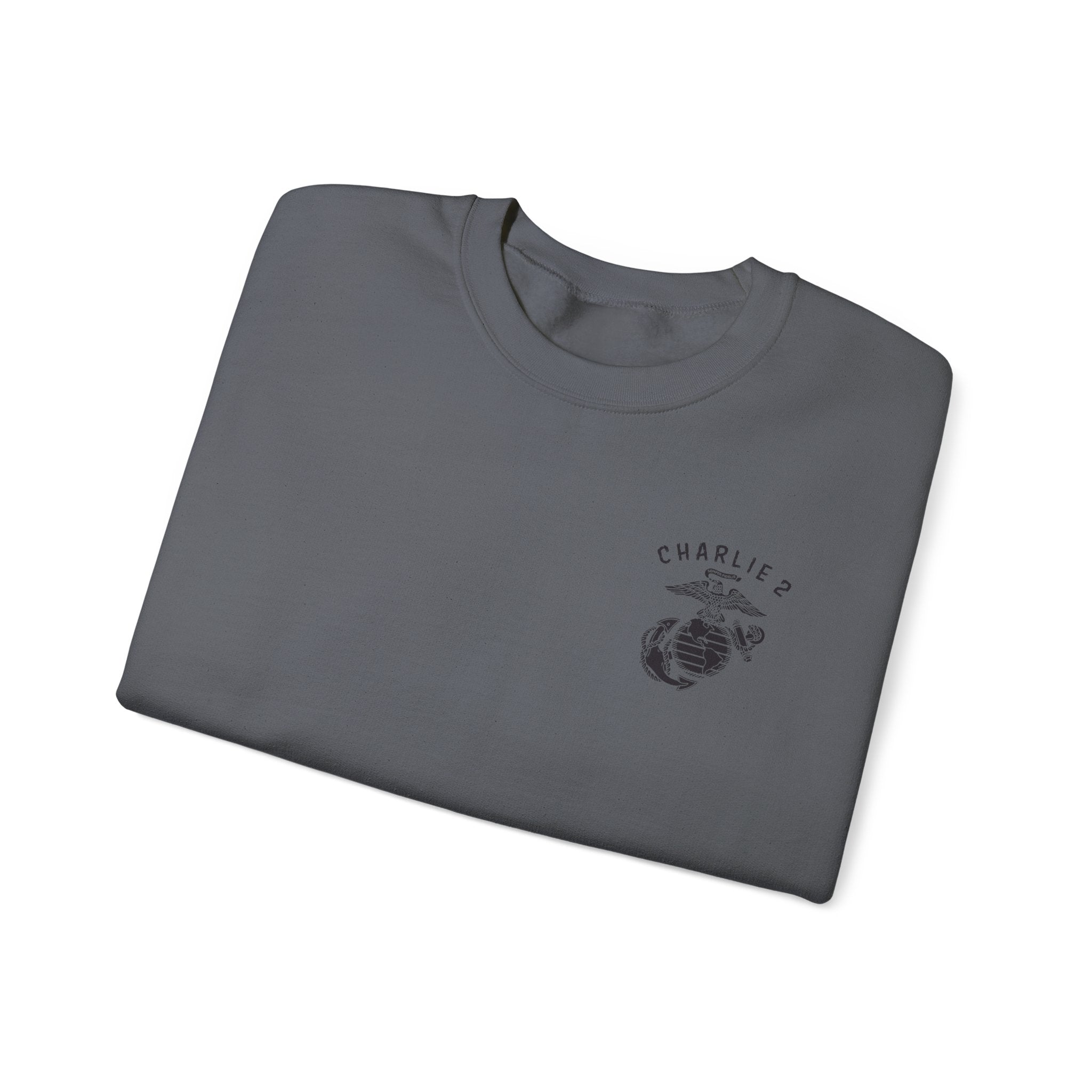 Charlie 2 Ronin (blackLogo) - Gildan Unisex Heavy Blend™ Crewneck Sweatshirt