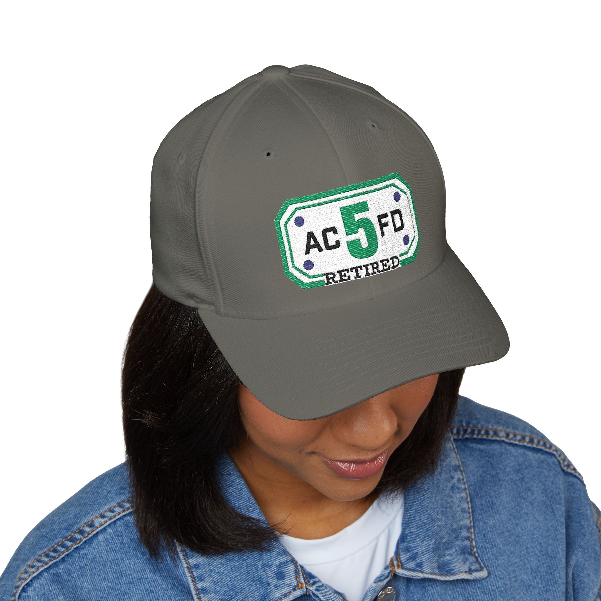 Retired Arlington Truck 5 - FLEXFIT Closed-Back Structured Cap (Embroidery)