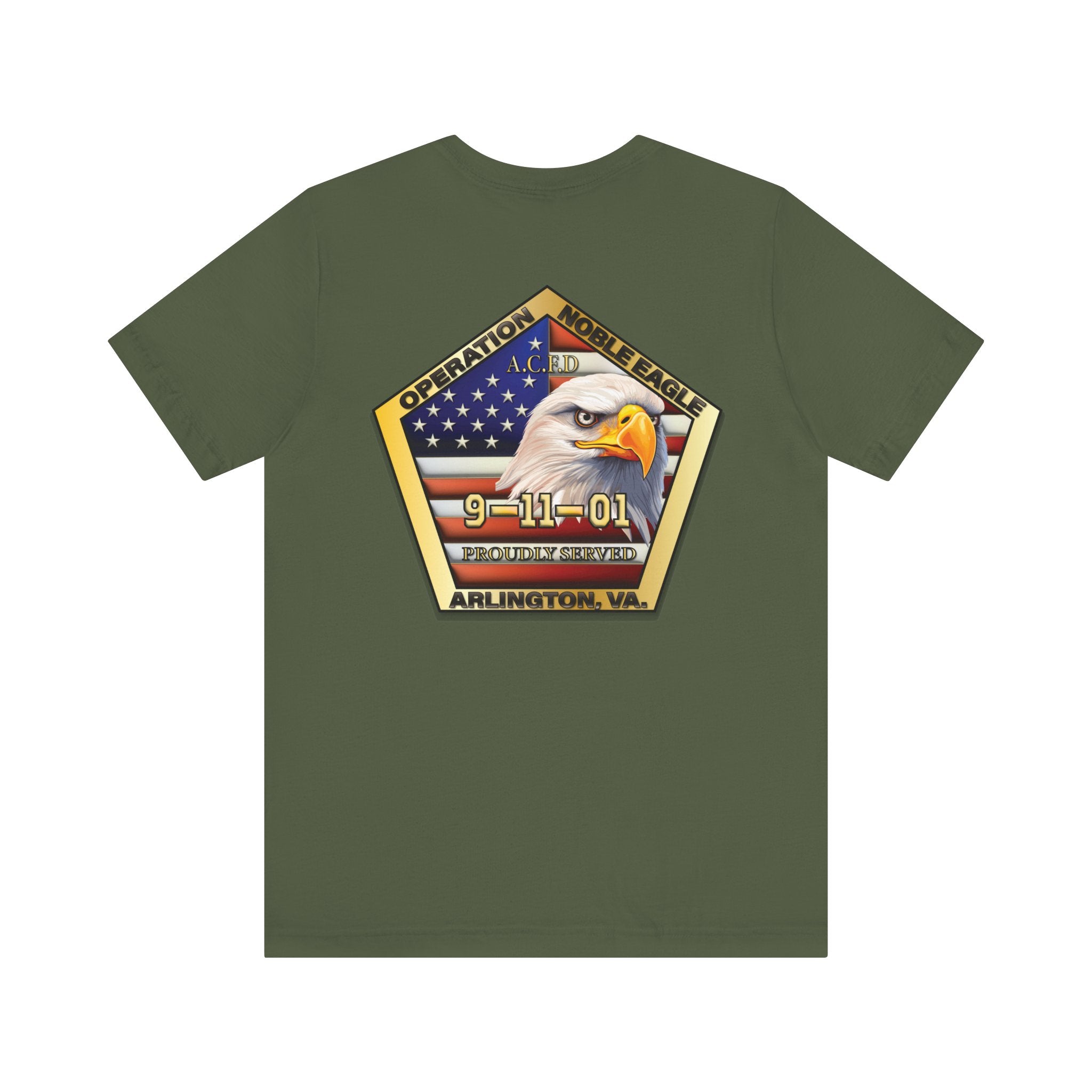 Copy of Old Arlington Patch/Noble Eagle - Bella+Canvas Soft Unisex Tee