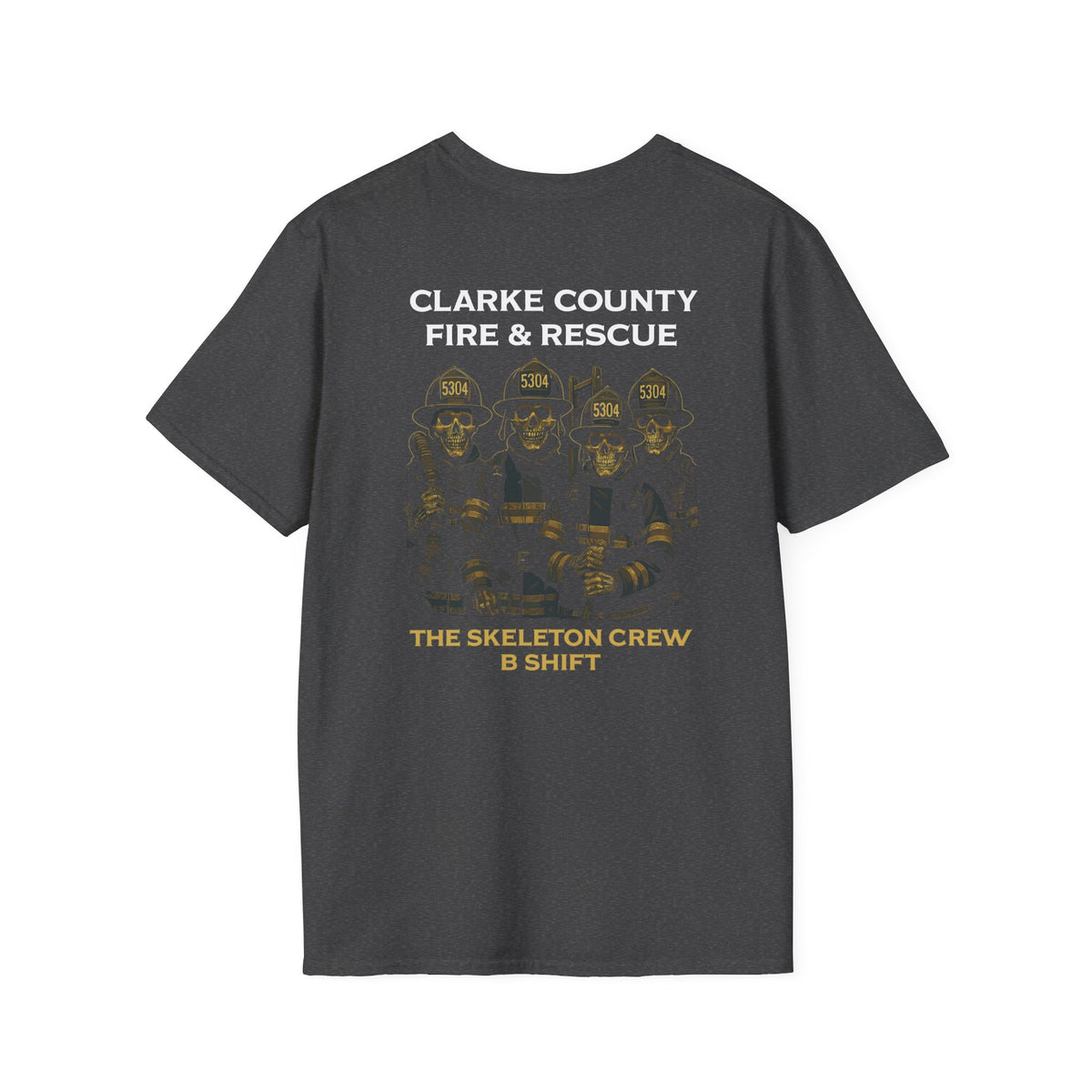 Clarke County B Shift version 1 (Portion of Proceeds go to Local 5304)  - Gildan Soft Cotton Softstyle T-Shirt