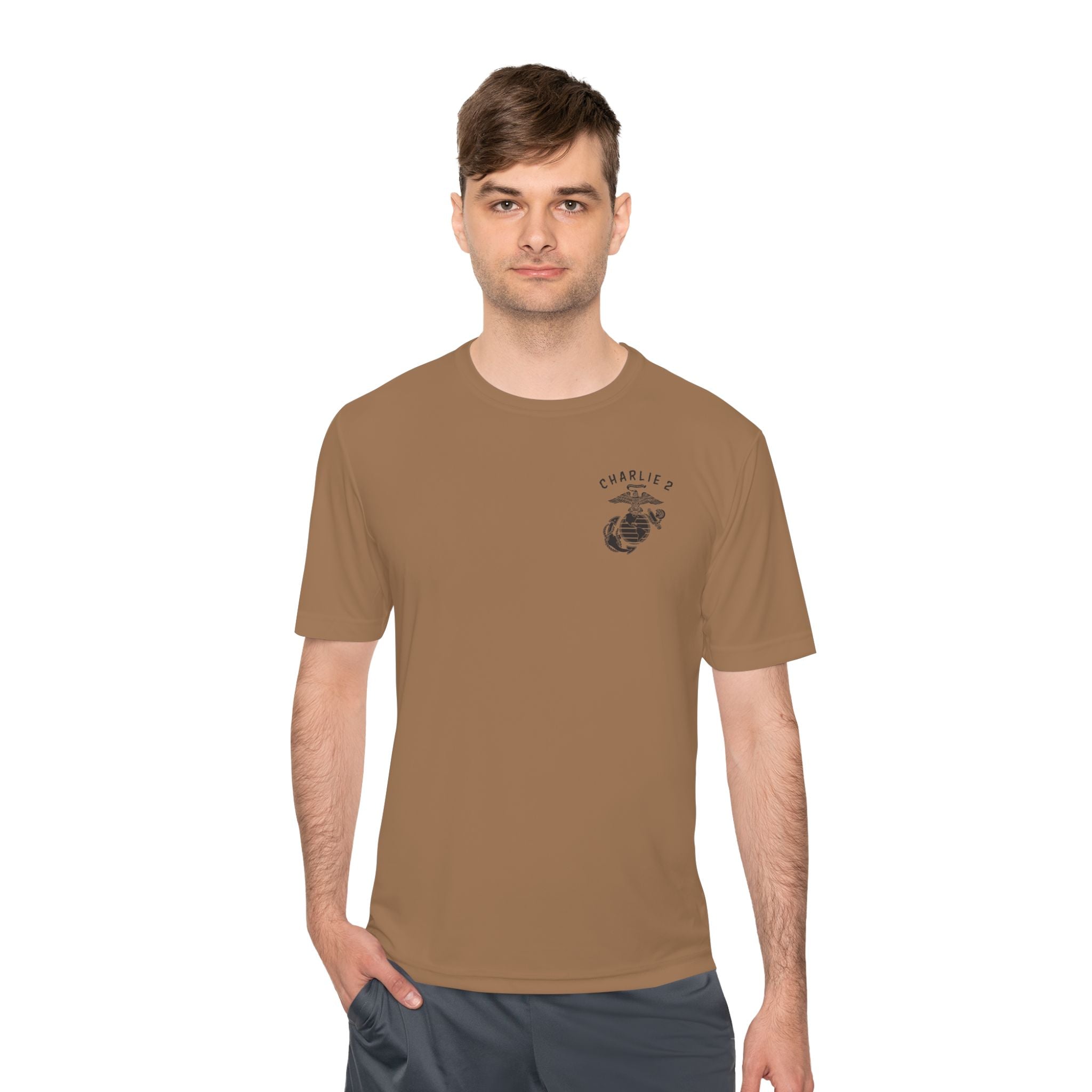 Charlie 2 Ronin (black logo) - Unisex Moisture Wicking Tee