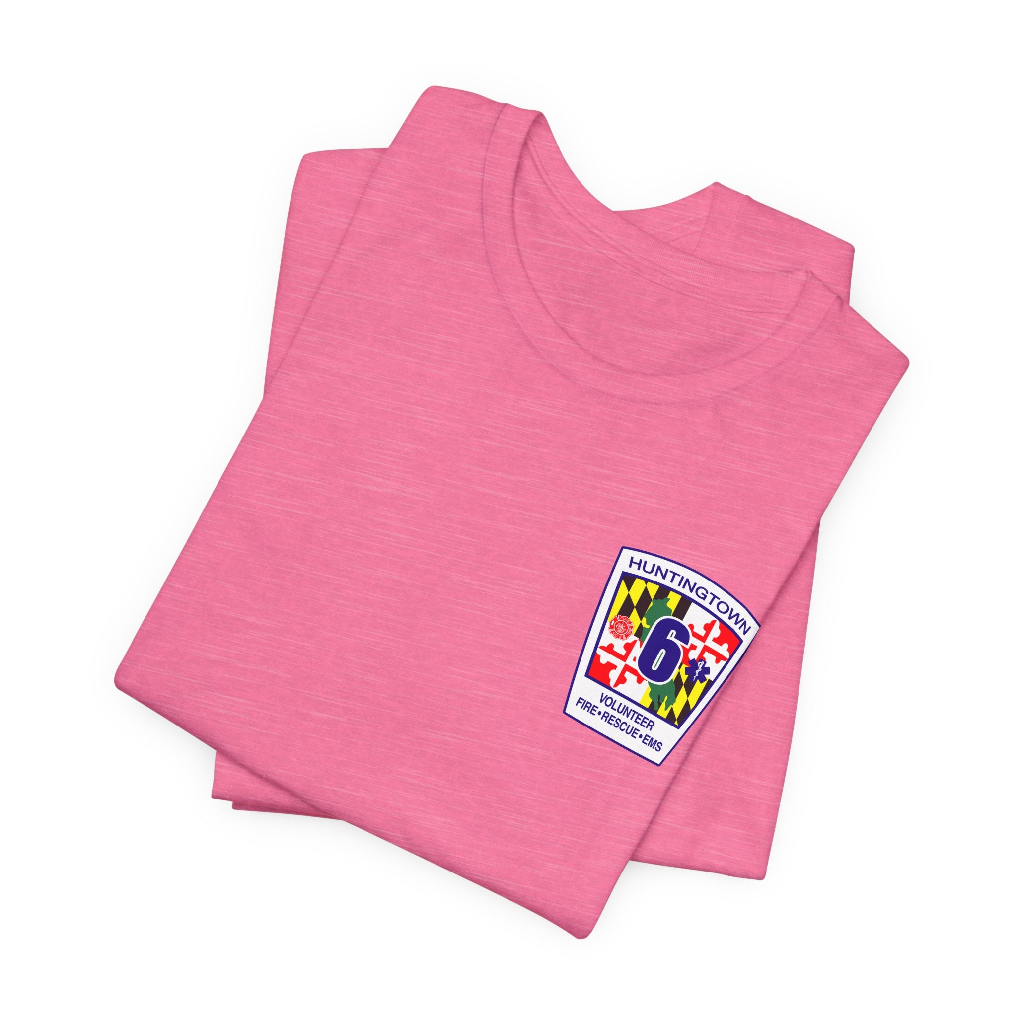 Huntingtown Vol. Fire Boat 6 - Bella+Canvas Soft Unisex Tee