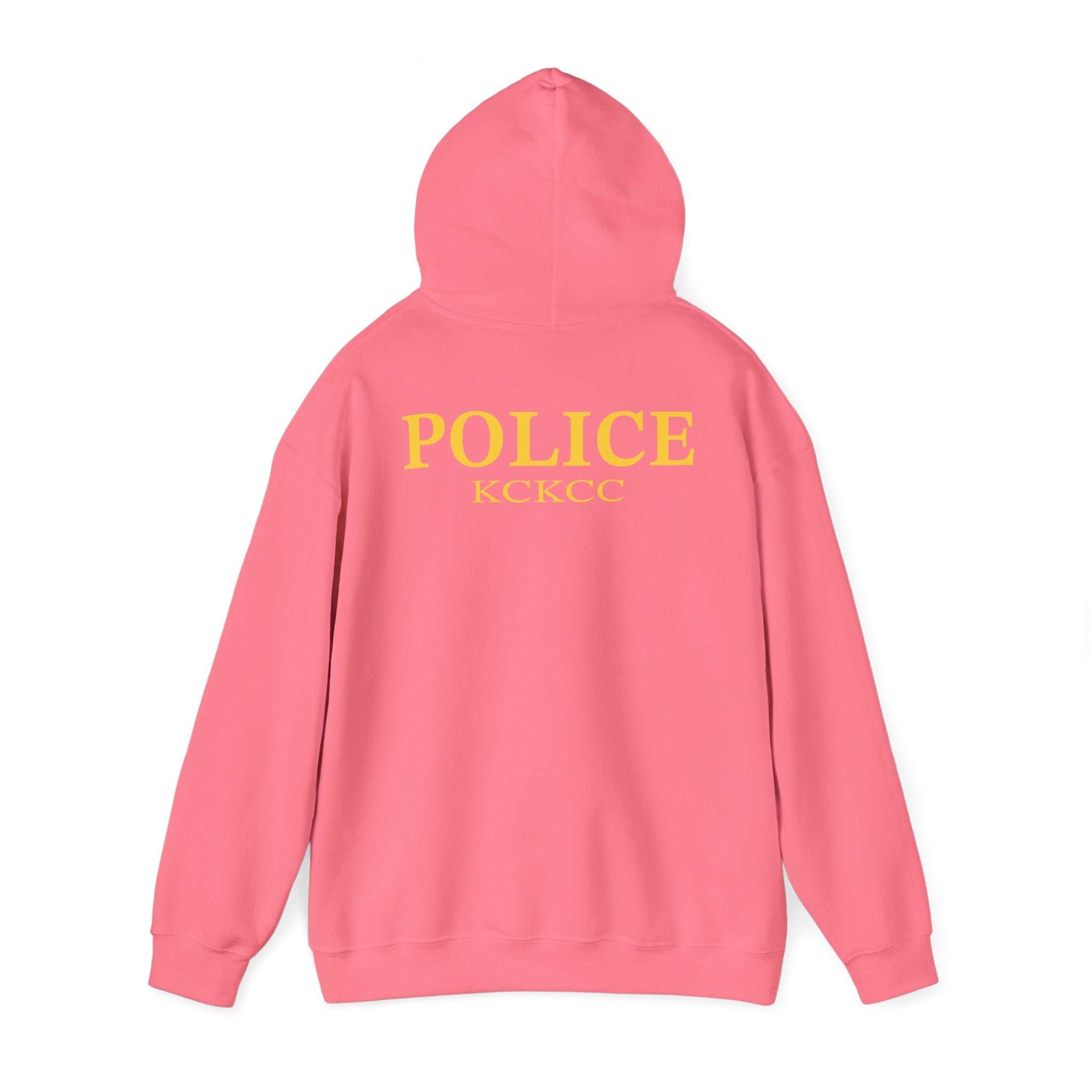 Kansas City College Police Officer Badge - Unisex Heavy Blend™ Hooded Sweatshirt