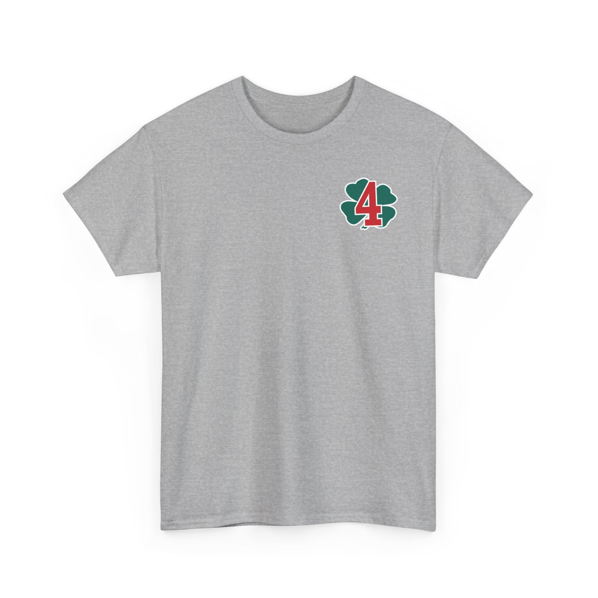 Station 4 Clover front /AC4FD back - Gildan 100% Cotton Tee Unisex Heavy