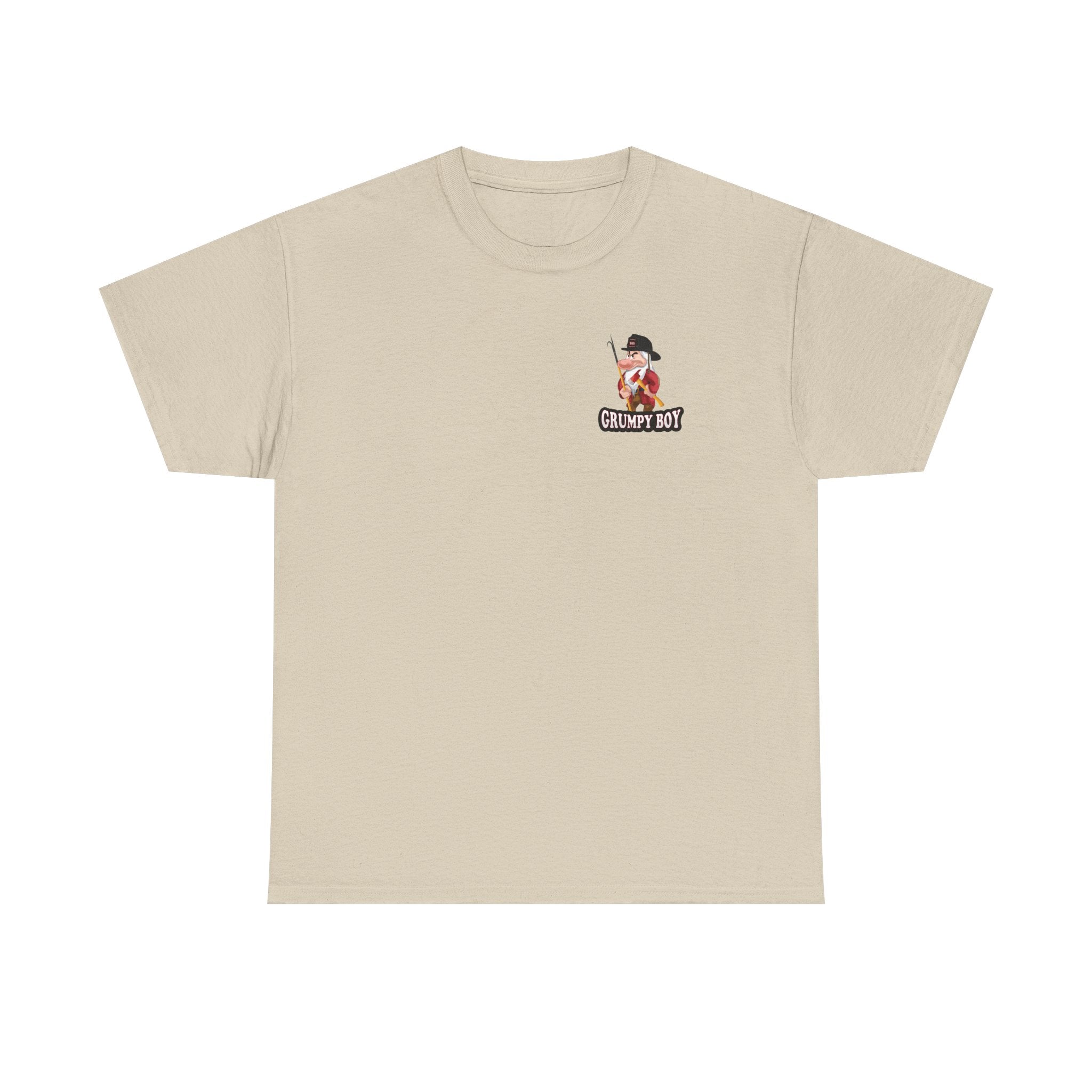 Grumpy Boy Firefighter - Heavy Cotton Unisex Tee