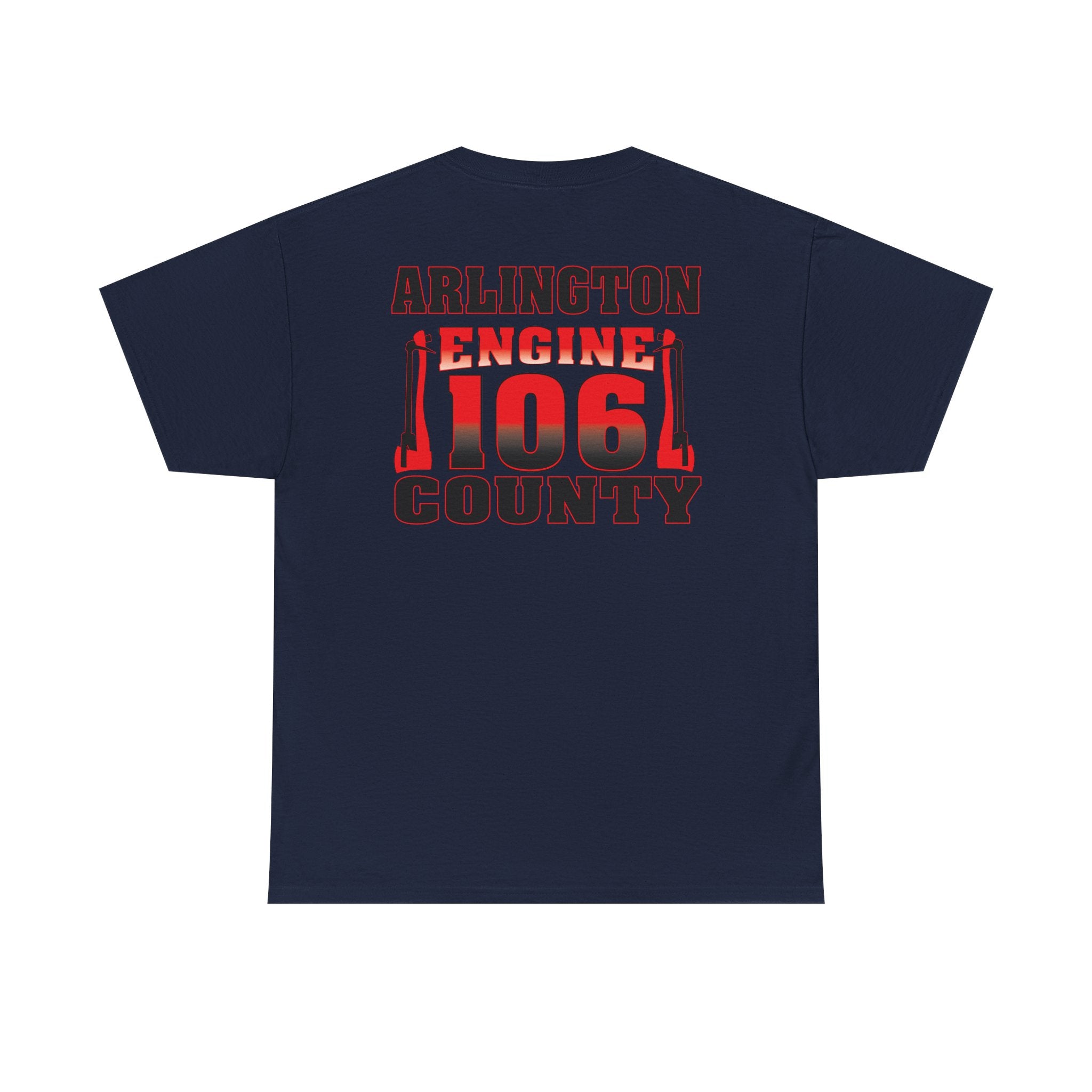 Station 6 Engine Arlington - Heavy Cotton Unisex Tee